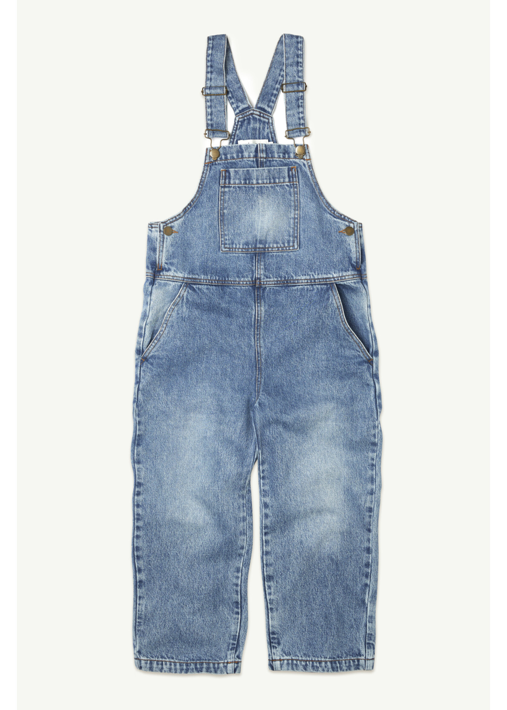 Main Story Main Story Dungaree Faded Blue Denim