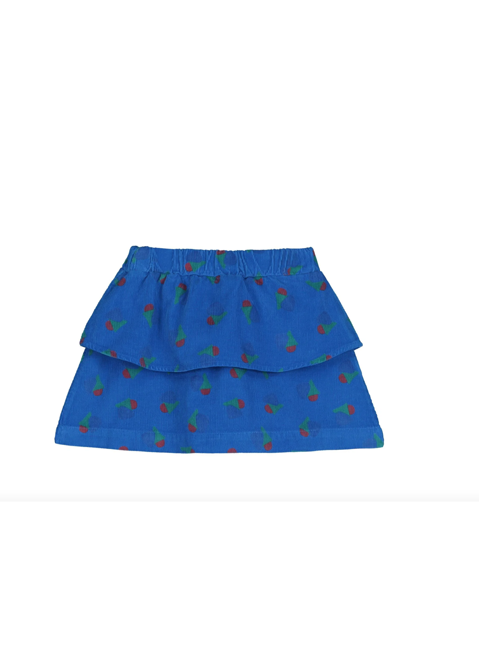 BonMot BonMot Skirt Frilles Math Fresh Blue