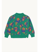 TinyCottons TinyCottons Pullover Flowers Emerald