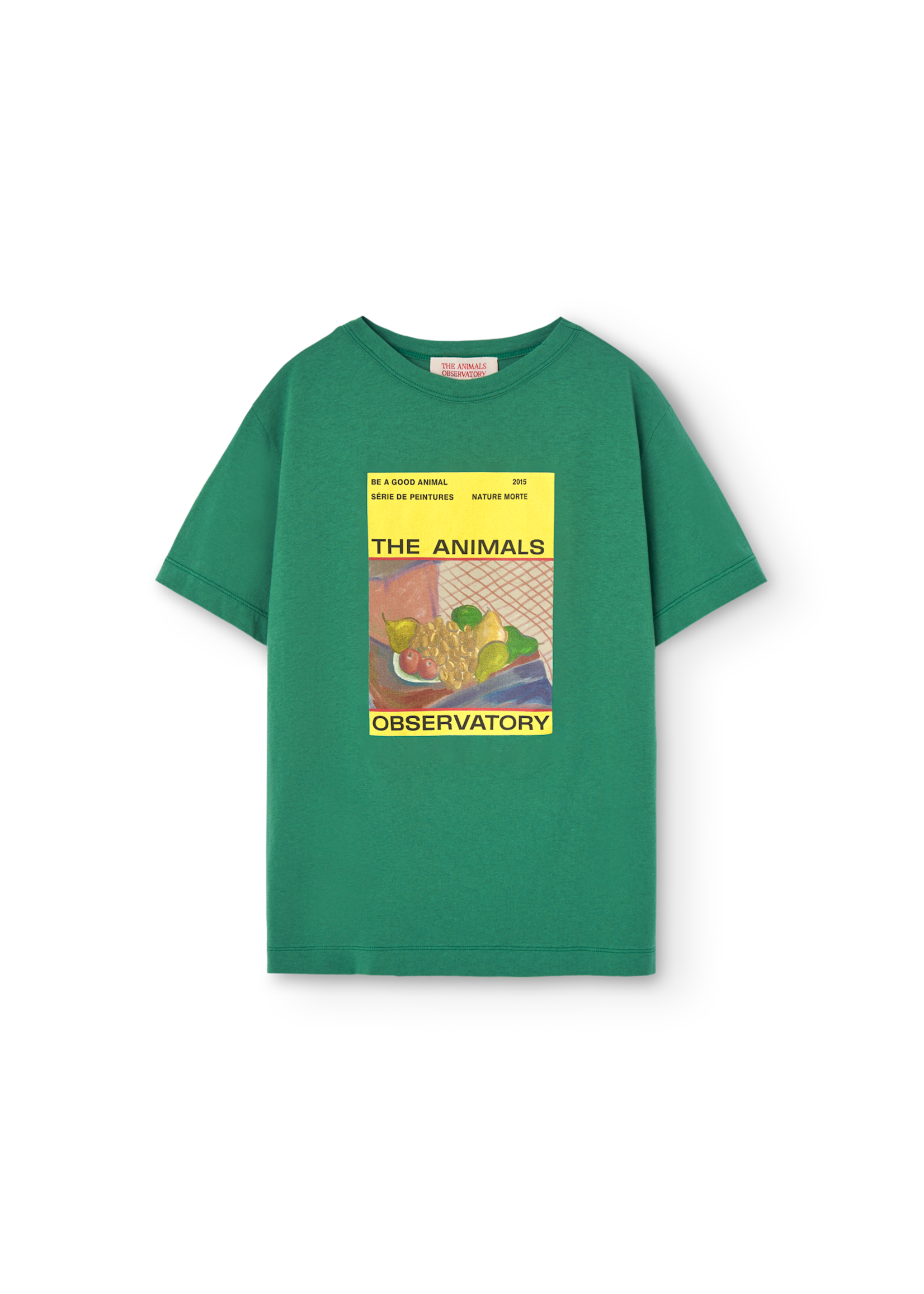 The Animals Observatory TAO T-Shirt Big Rooster Green