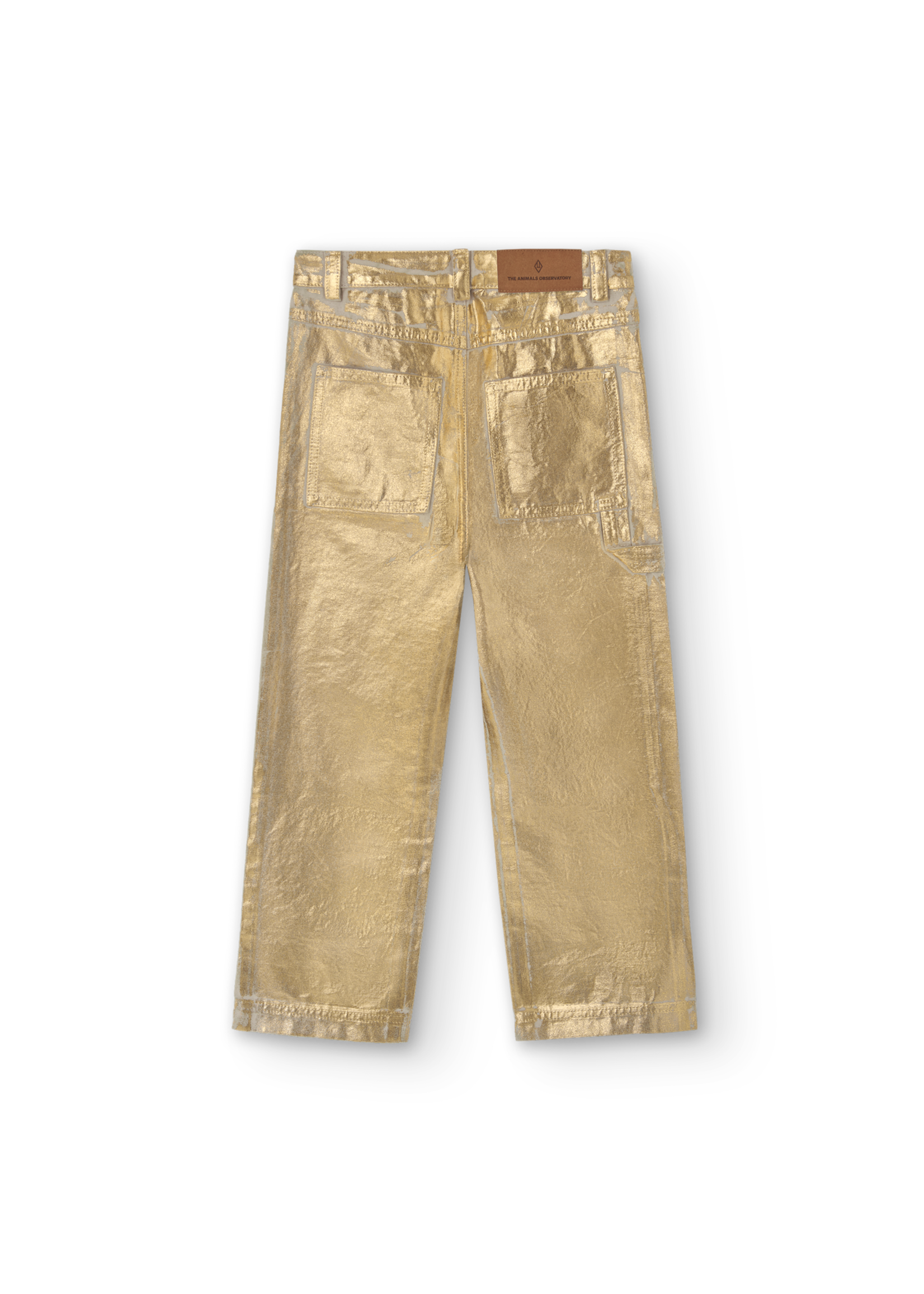 The Animals Observatory TAO Pants Shiny Condor Gold