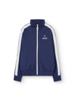 The Animals Observatory TAO Track Jacket Zebra Deep Blue