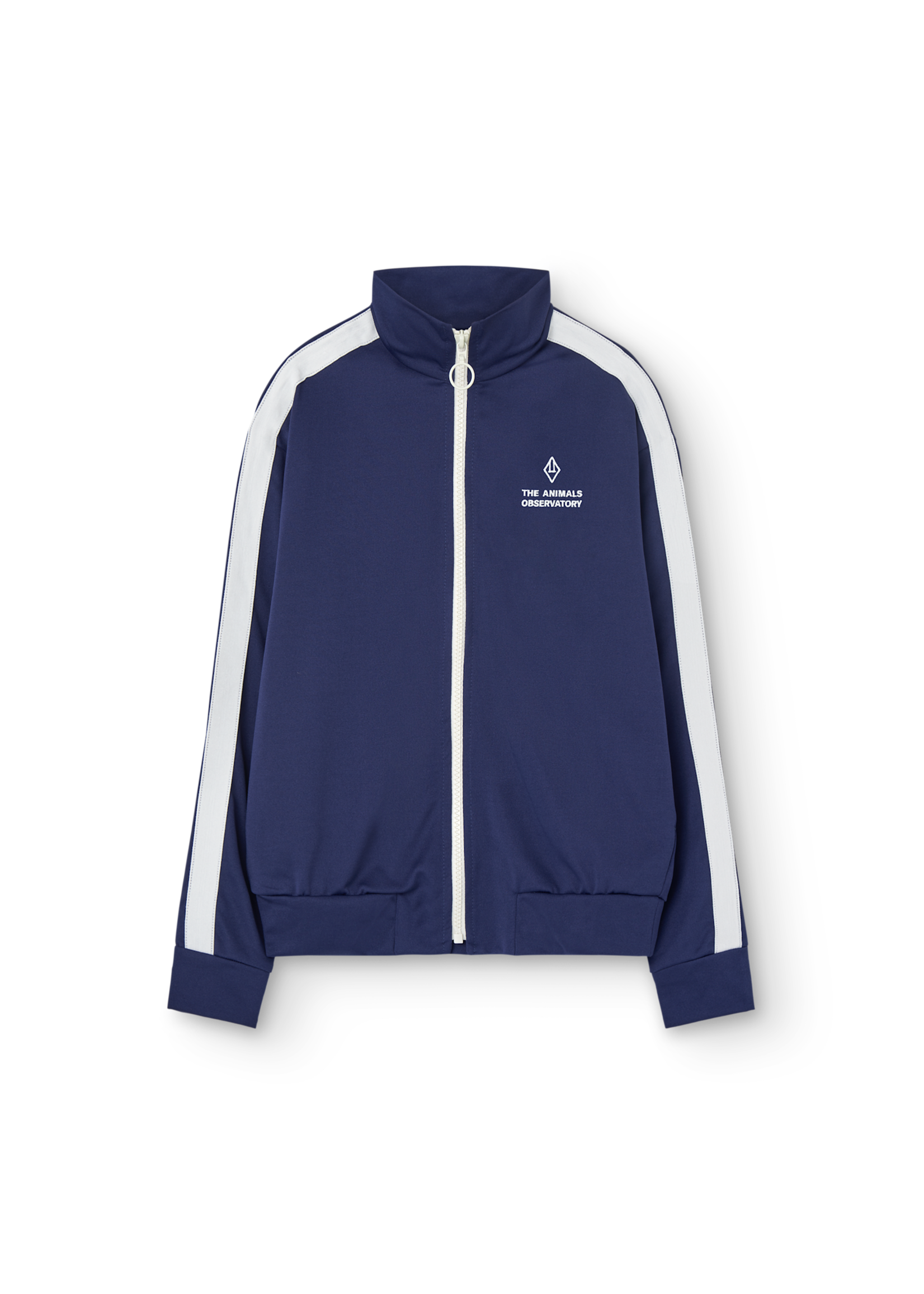 The Animals Observatory TAO Track Jacket Zebra Deep Blue