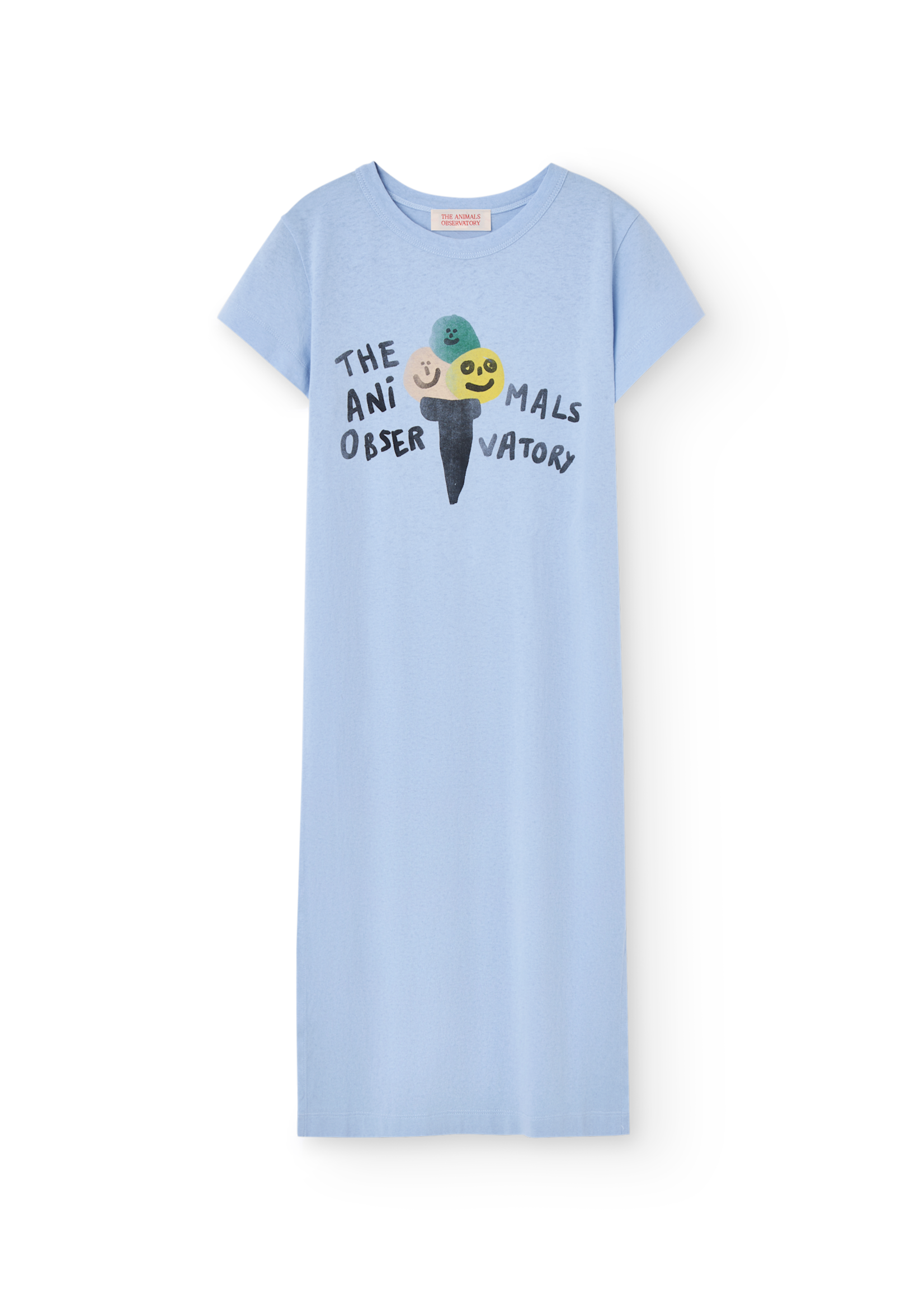The Animals Observatory TAO Dress Gorilla Soft Blue