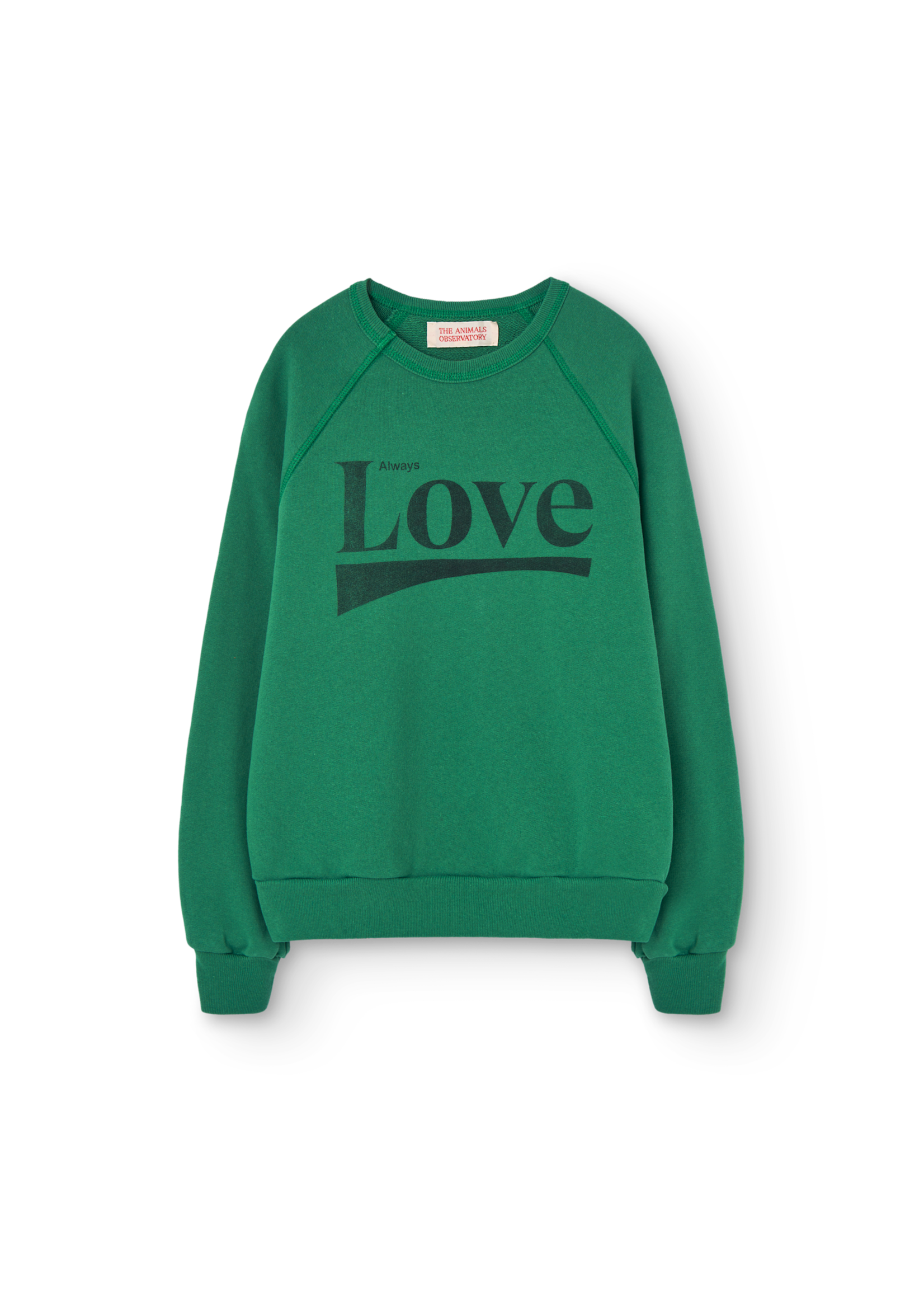 The Animals Observatory TAO Sweater Shark Green