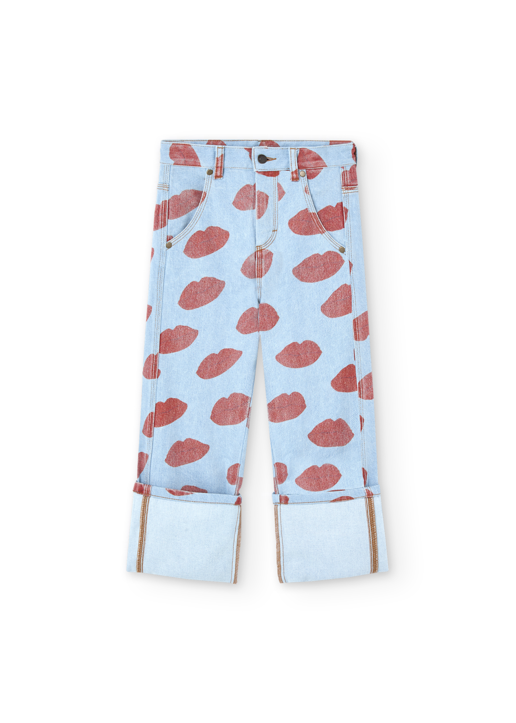 The Animals Observatory TAO Jeans Ant Lips Blue