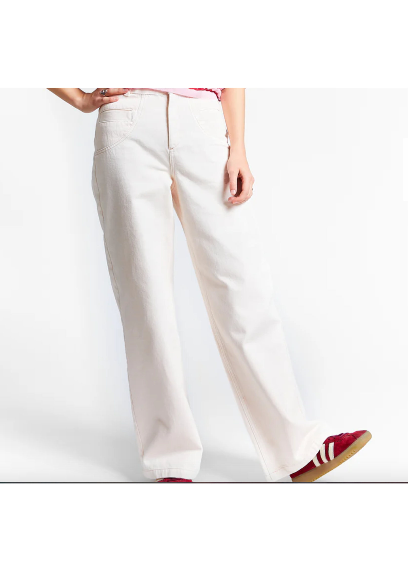 INDEE INDEE High Rise Jeans Song Peach