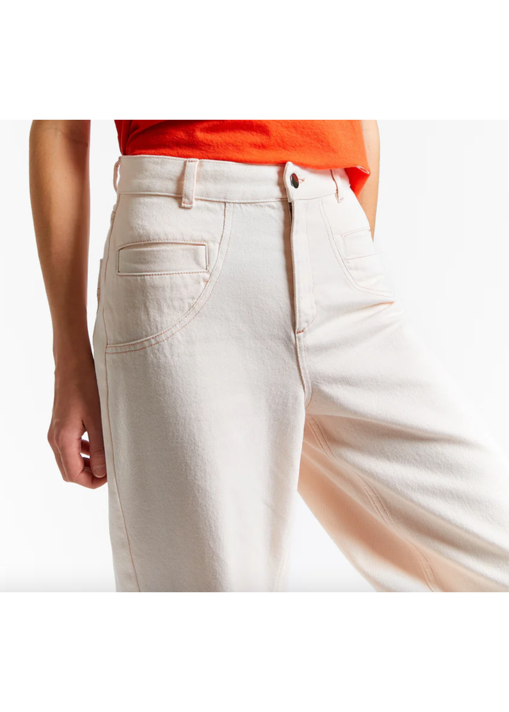 INDEE INDEE High Rise Jeans Song Peach