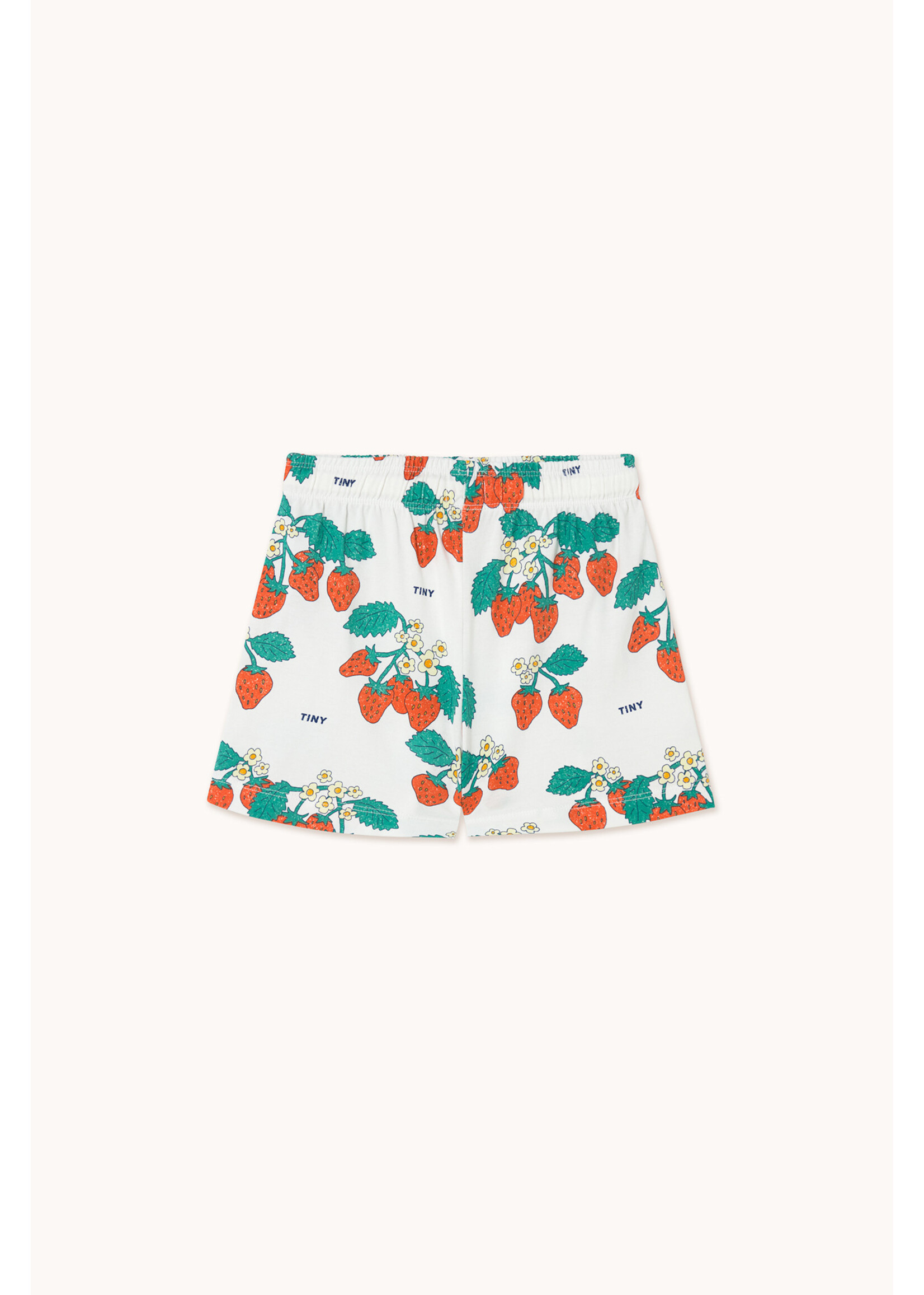 TinyCottons TinyCottons Shorts Strawberries Off White
