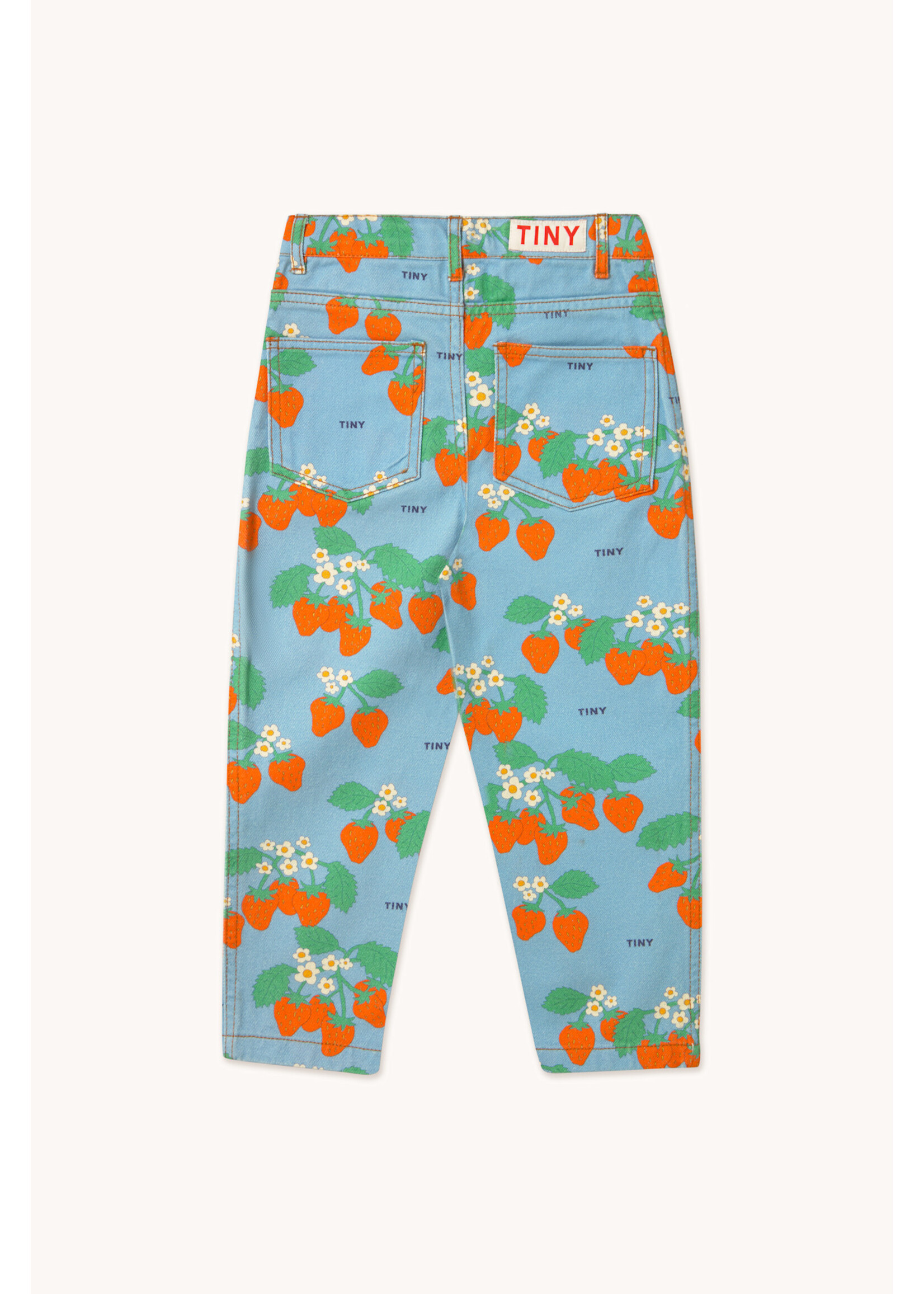 TinyCottons TinyCottons Jeans Strawberries Denim Blue