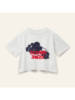 Wynken Wynken Crop T-Shirt Blown Away Ecru