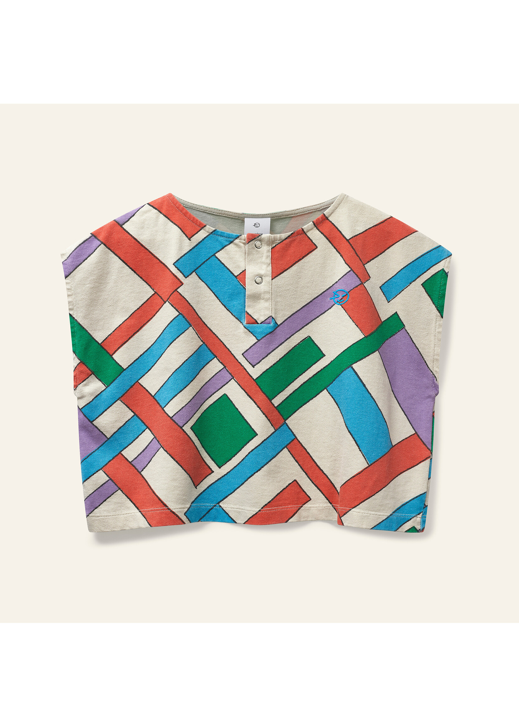 Wynken Wynken Top Vela Tide White