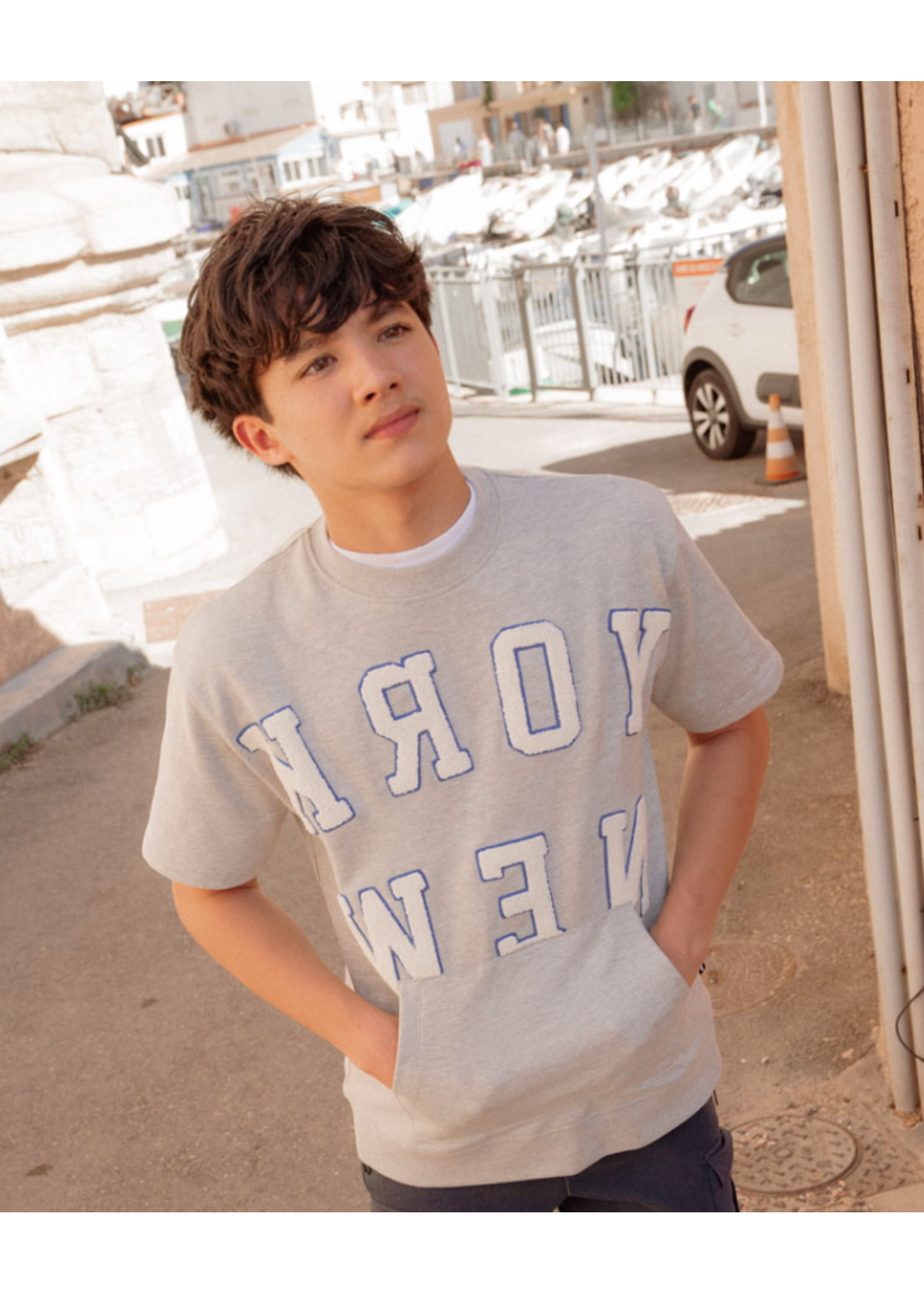 LTDC LTDC Sweat T-Shirt Napalbo Grey