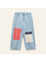 Wynken Wynken Kite Block Jeans Setting Sun/Navy