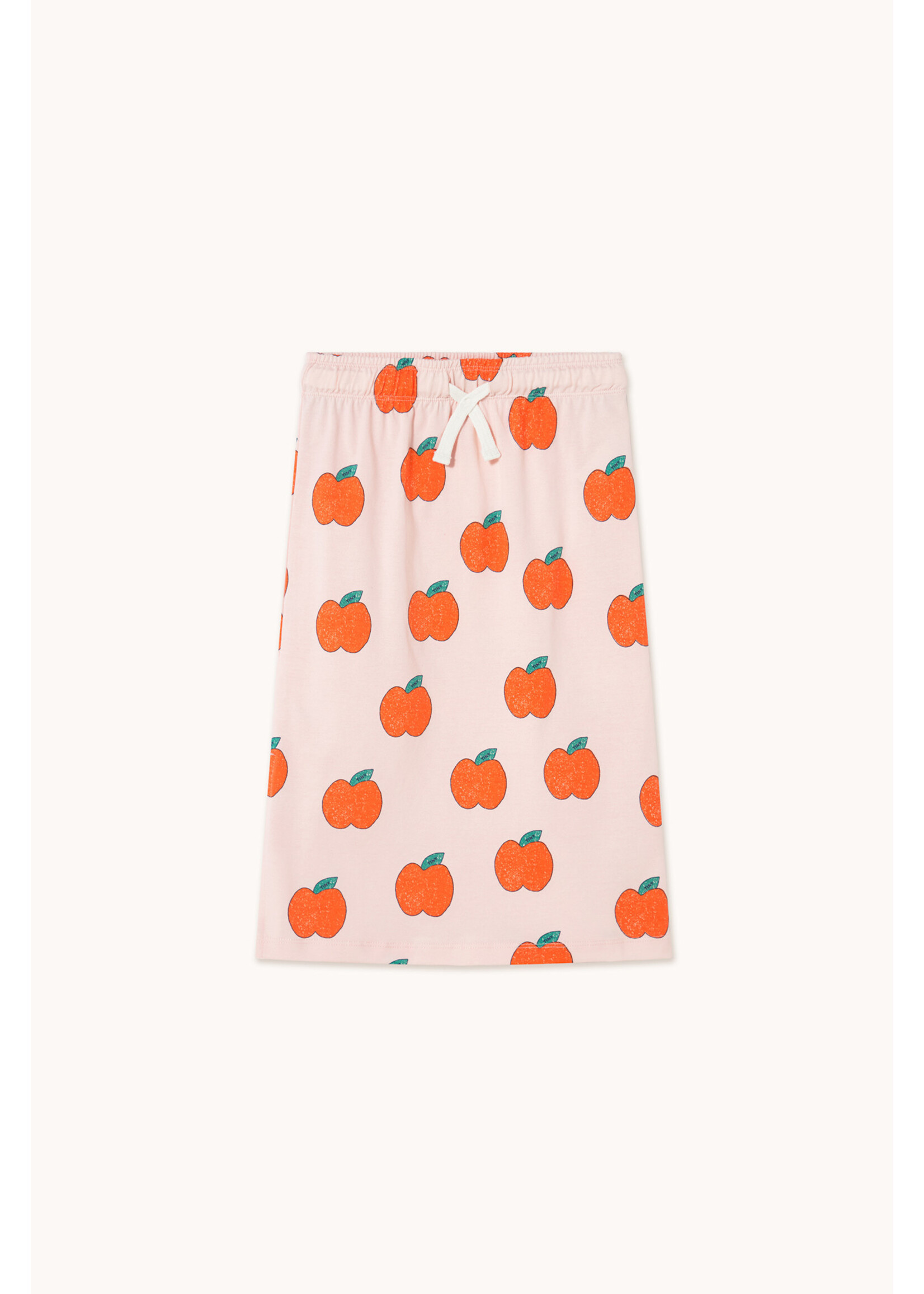 TinyCottons TinyCottons Long Skirt Apples Pastel Pink