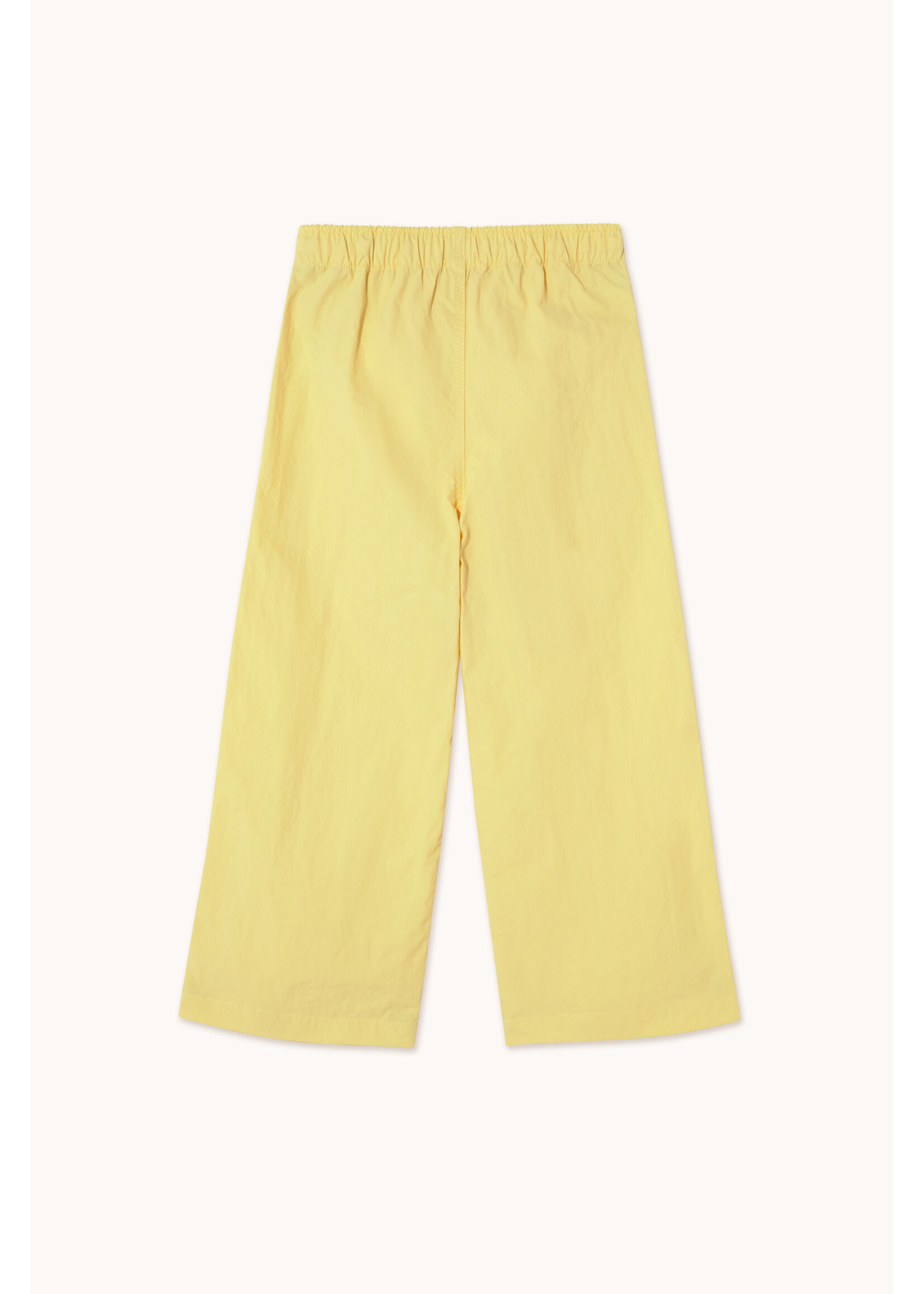 TinyCottons TinyCottons Solid Pants Logo Mellow Yellow