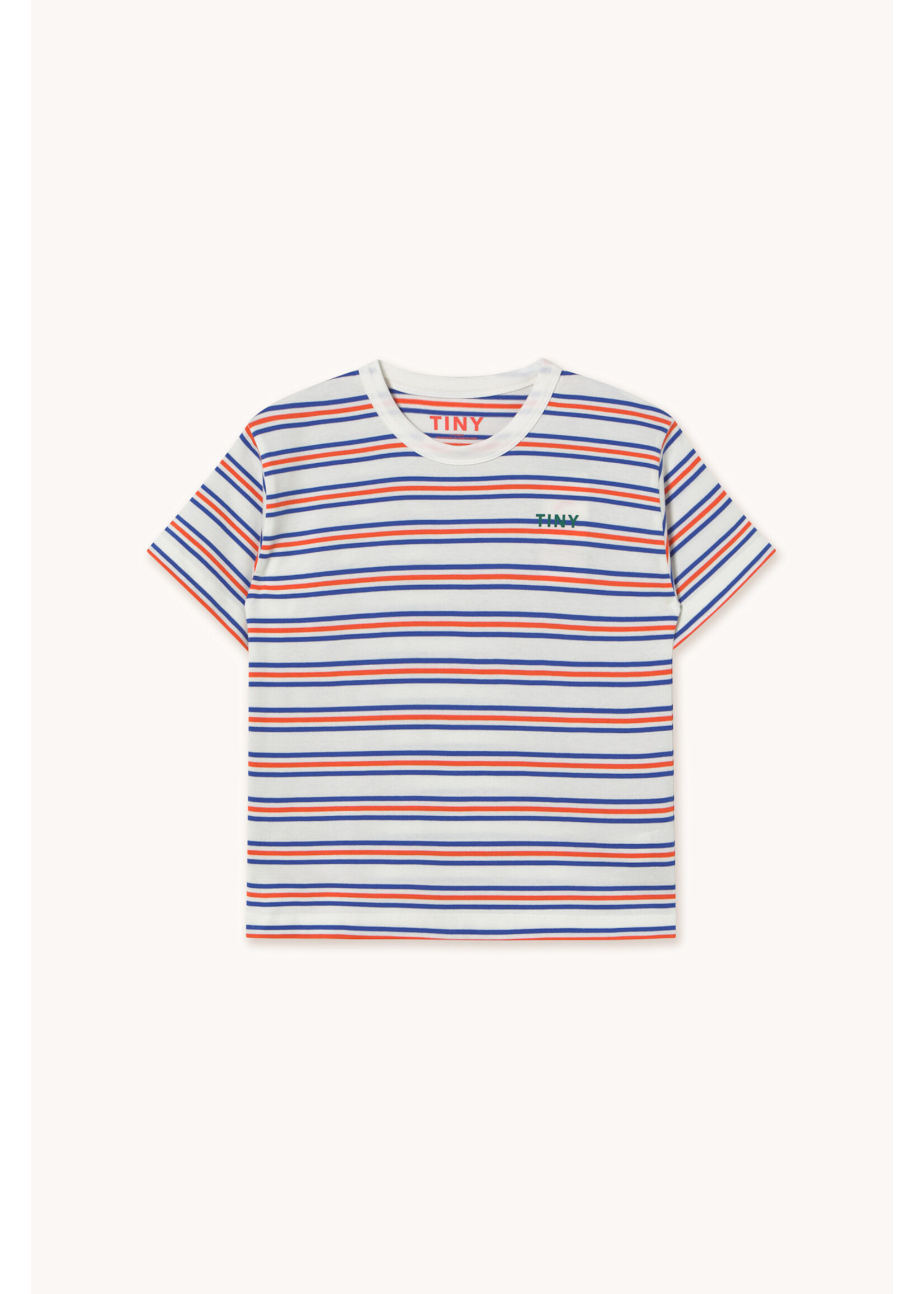 TinyCottons TinyCottons T-Shirt Stripes Multicolor Off White