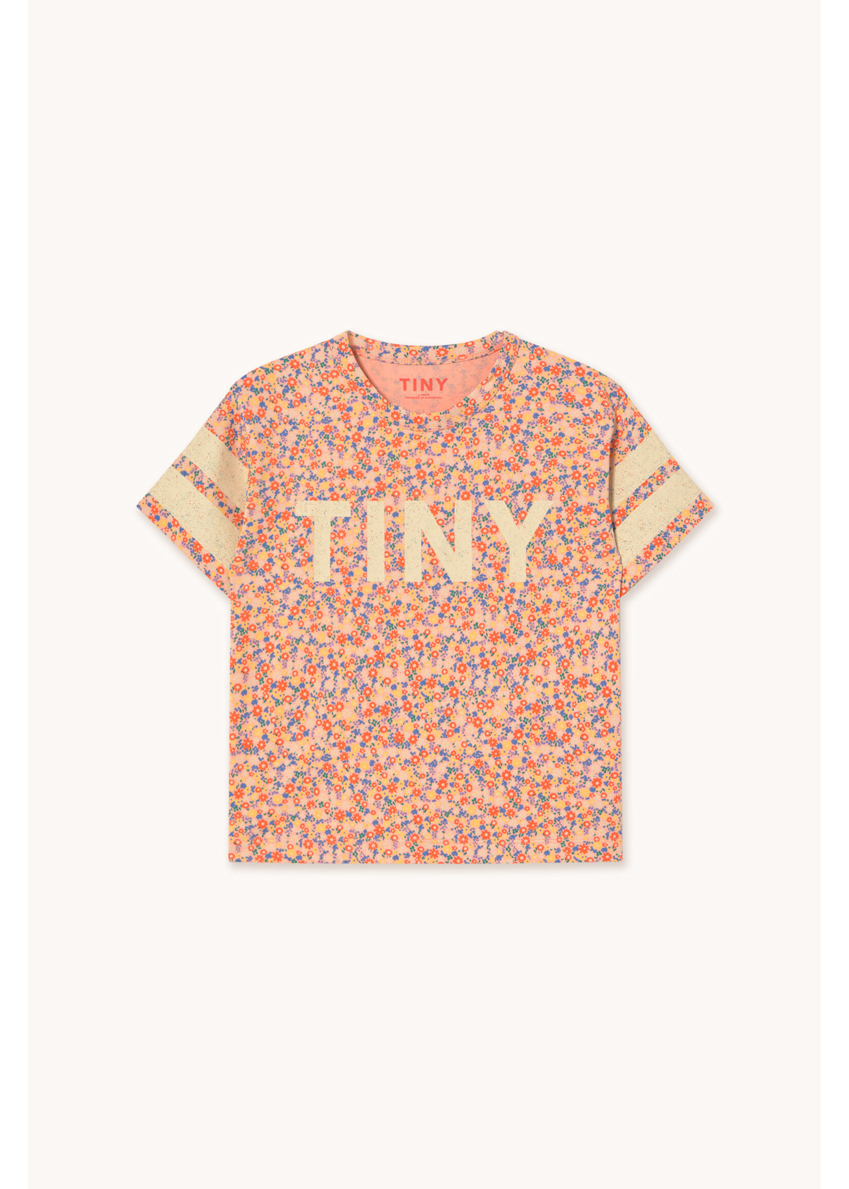 TinyCottons TinyCottons T-Shirt Garden Papaya