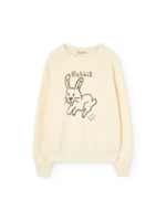 The Animals Observatory TAO Sweater Shark Rabbit Off White