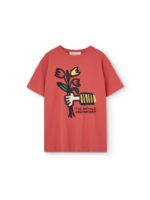 The Animals Observatory TAO T-Shirt Big Rooster Red