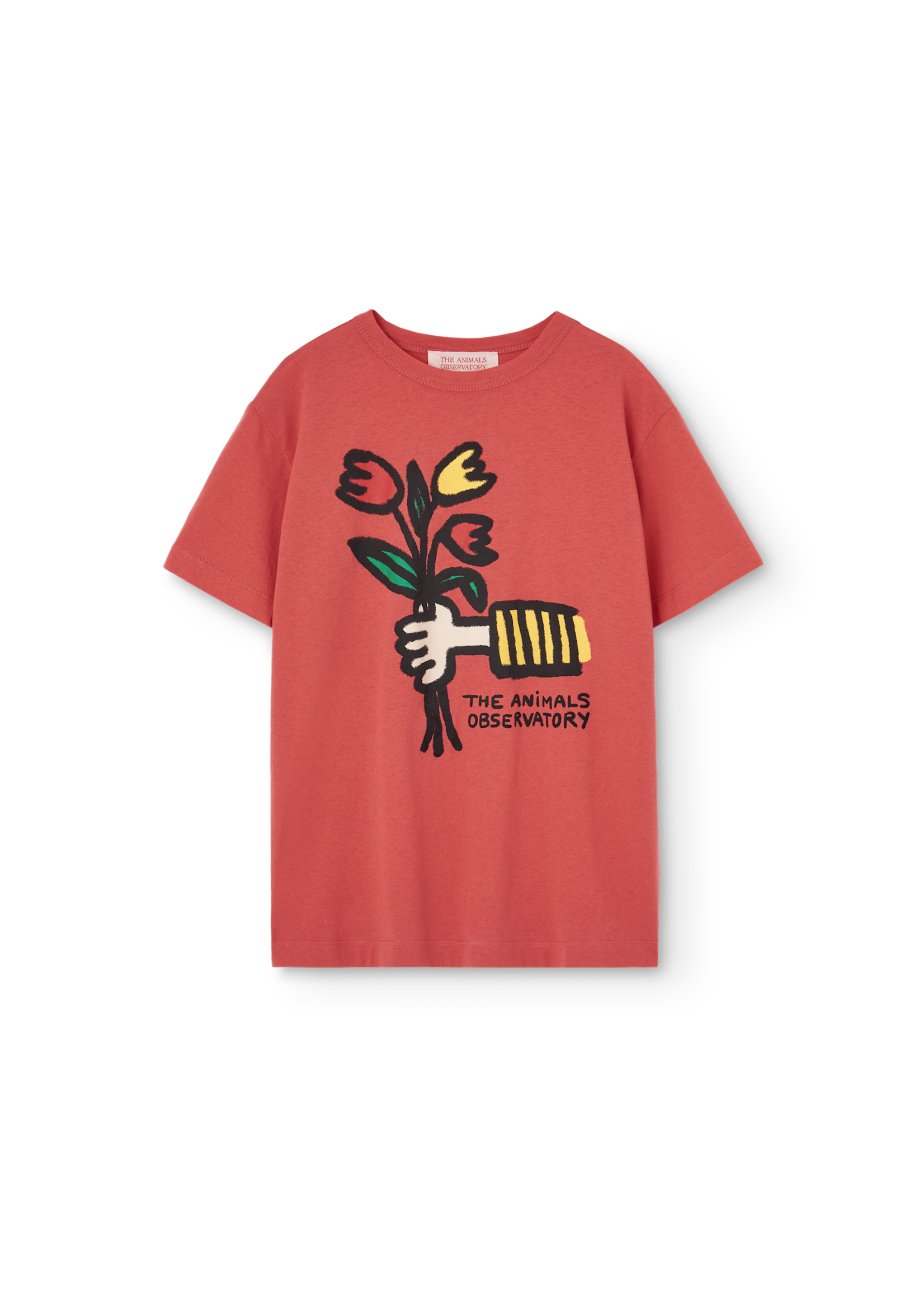 The Animals Observatory TAO T-Shirt Big Rooster Red