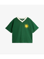 Mini Rodini Mini Rodini T-S Hirt V-Neck Sun Green
