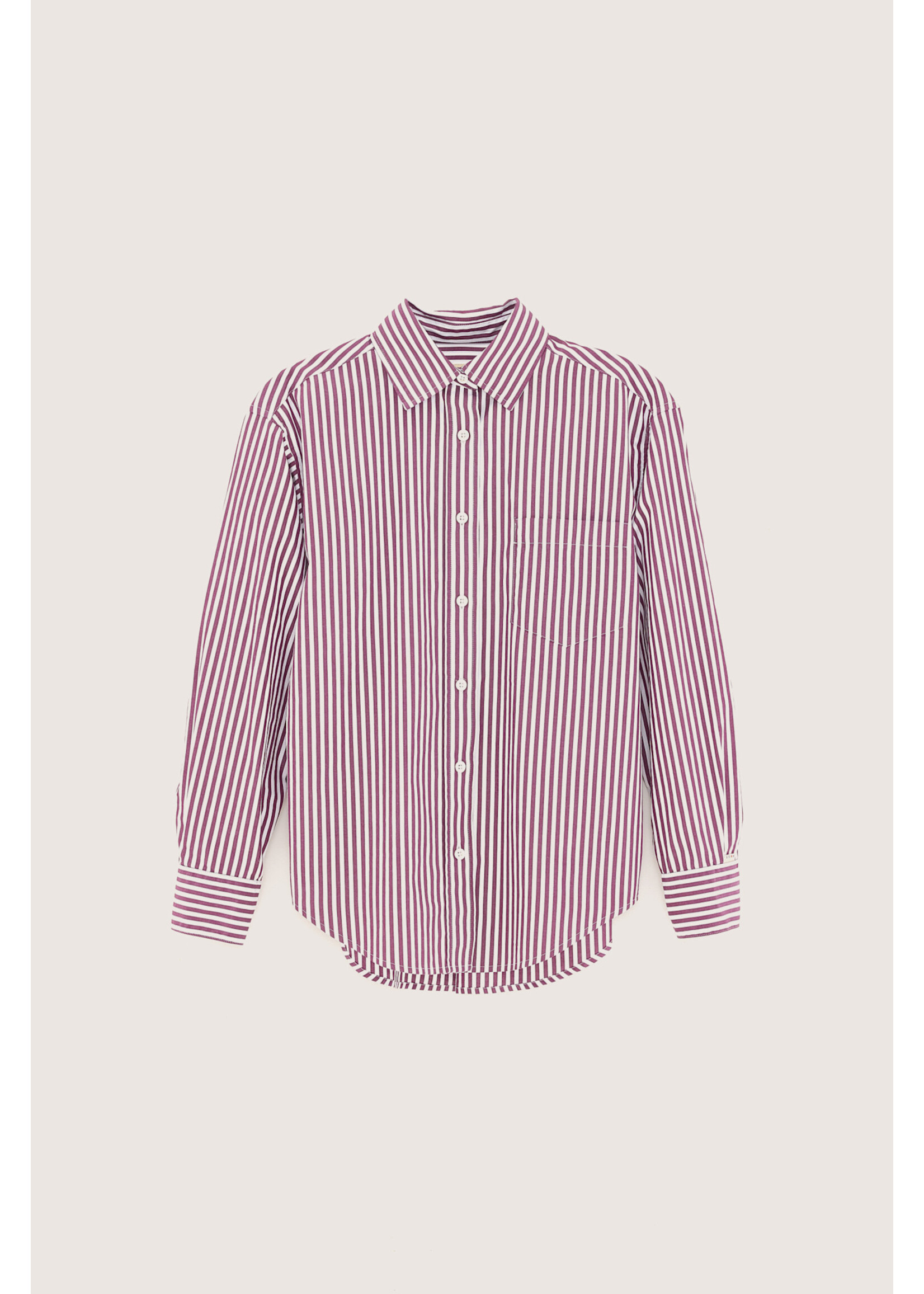 Bellerose Bellerose Blouse Ironi Stripes Cérise
