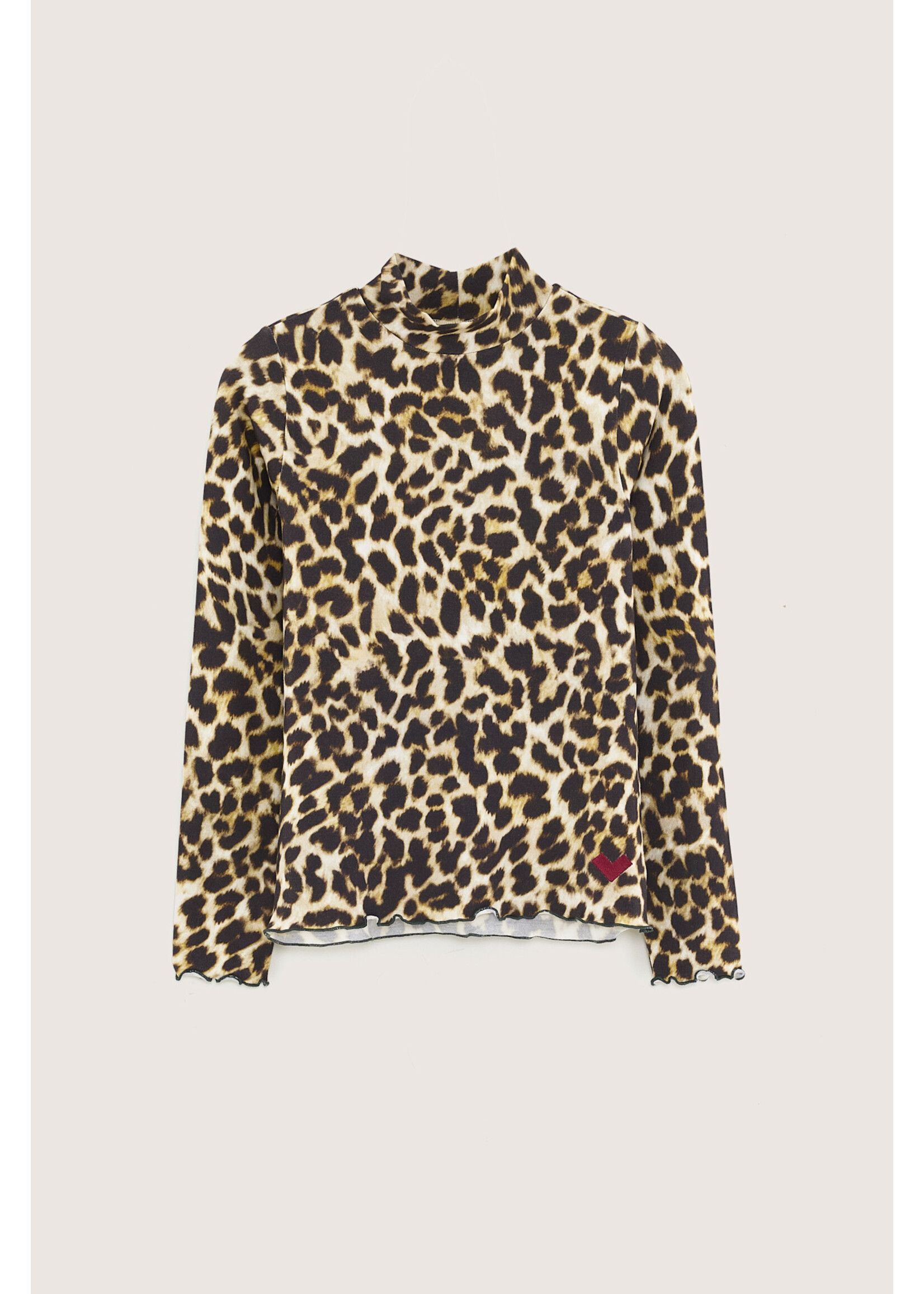Bellerose Bellerose Turtleneck Velfo Leopard