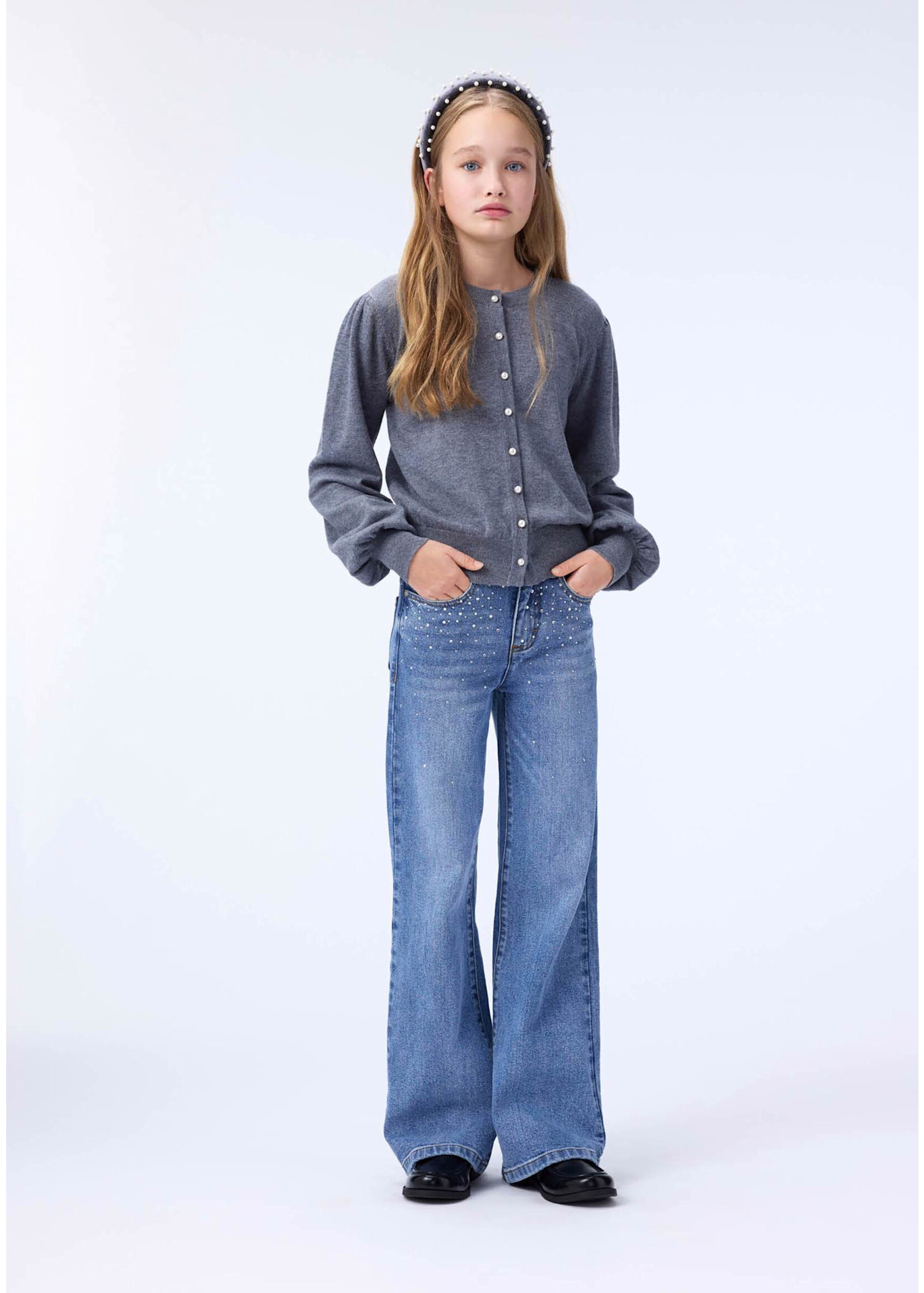 MOLO Molo Rhinestone Denim Asta