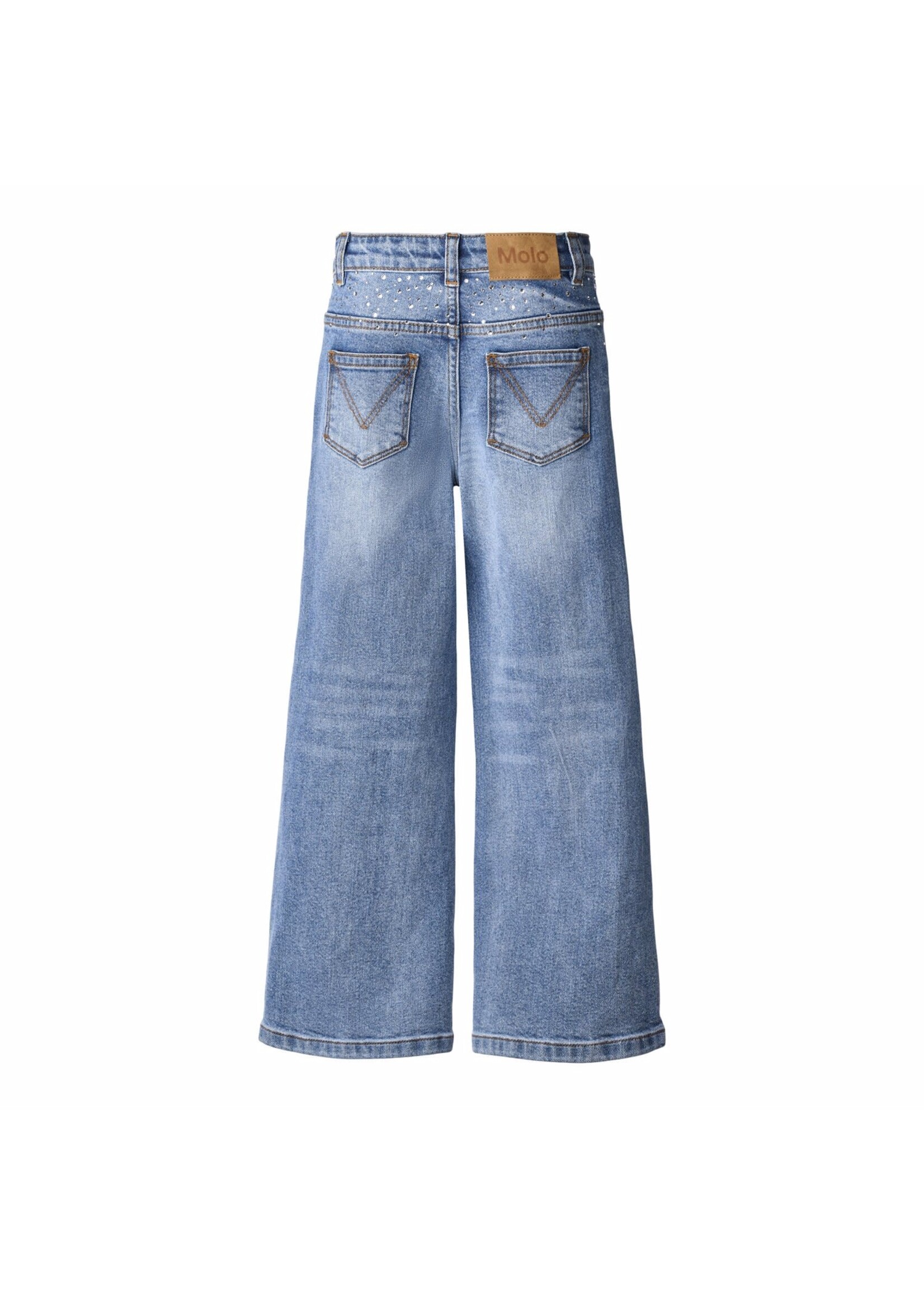 MOLO Molo Rhinestone Denim Asta