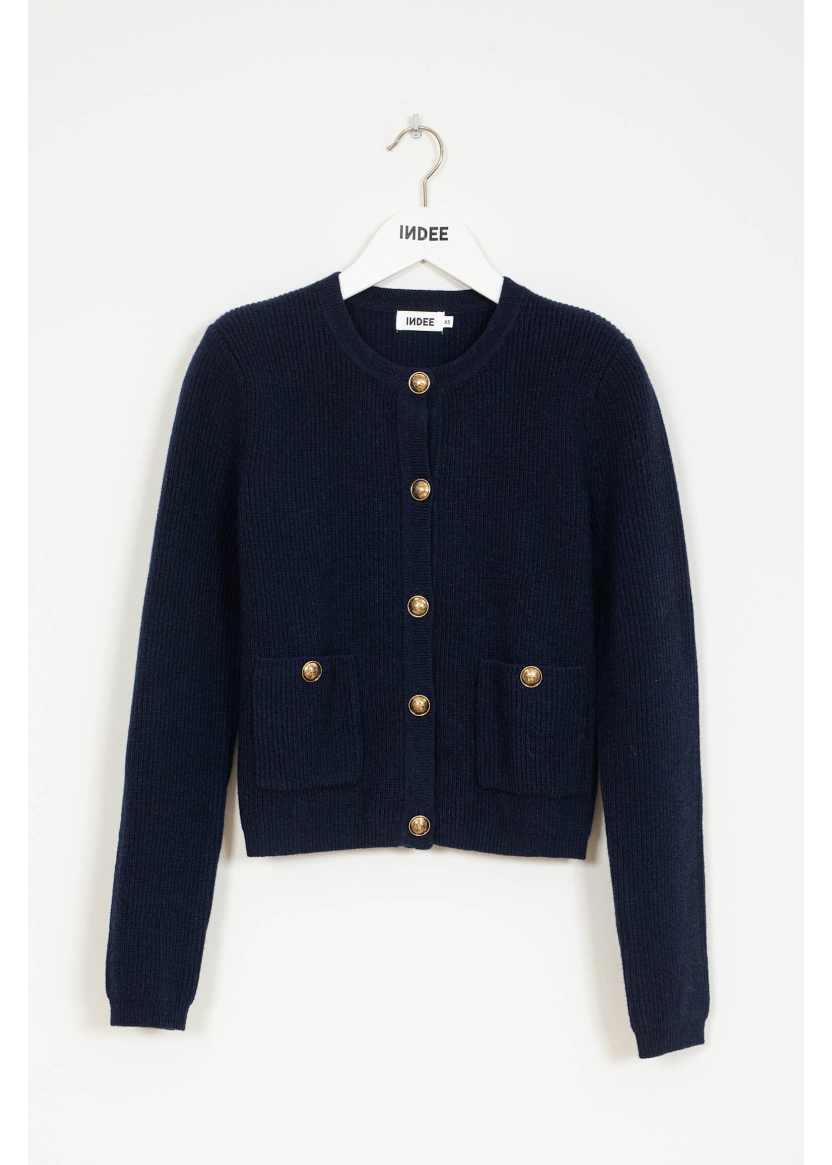 INDEE INDEE Cardigan Tours Navy