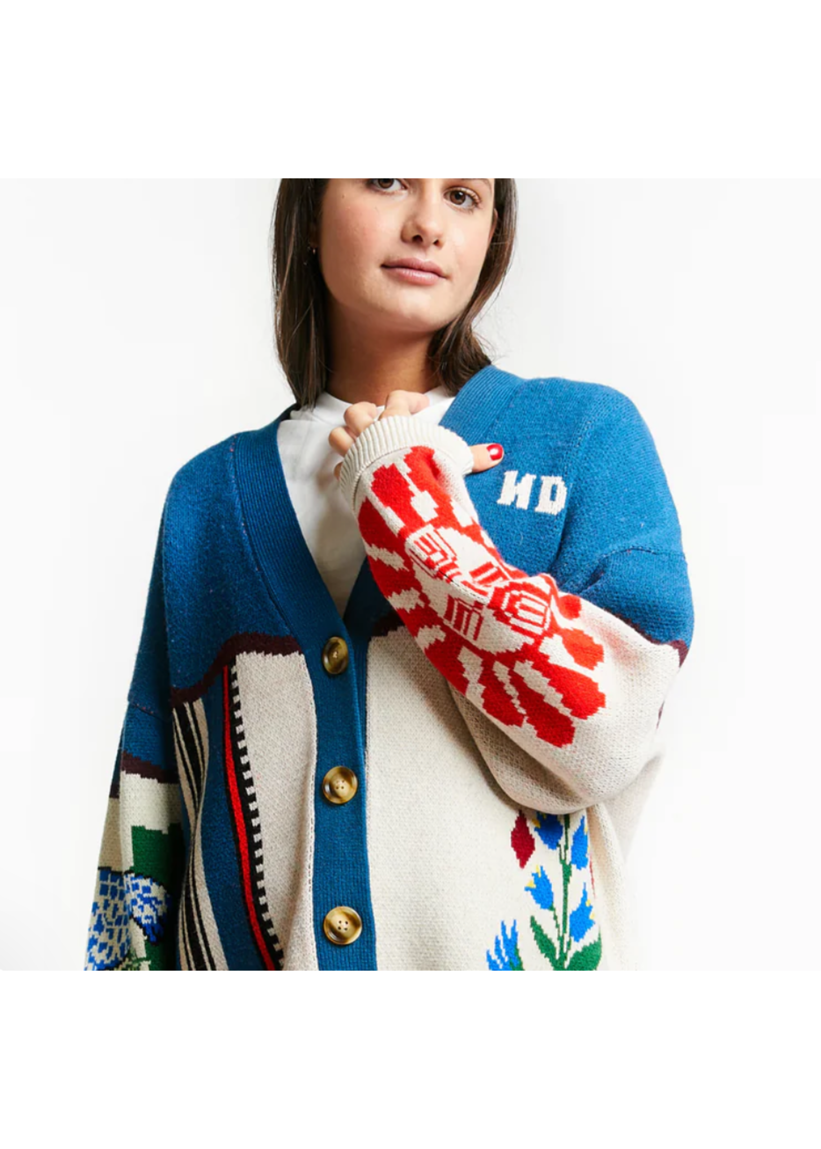 INDEE INDEE Cardigan Timberlake Off White