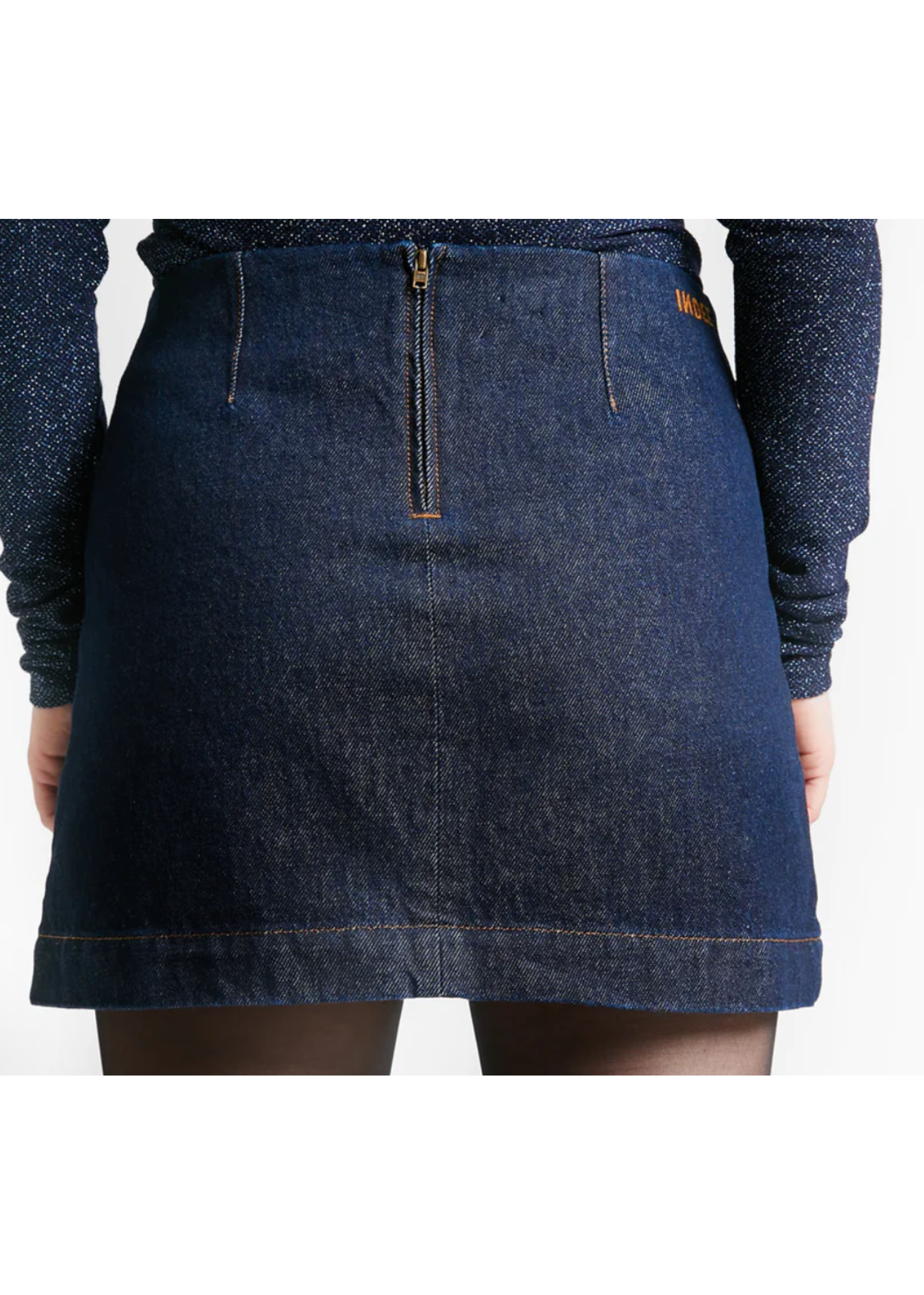 INDEE INDEE Skirt Tigrito Brut Denim