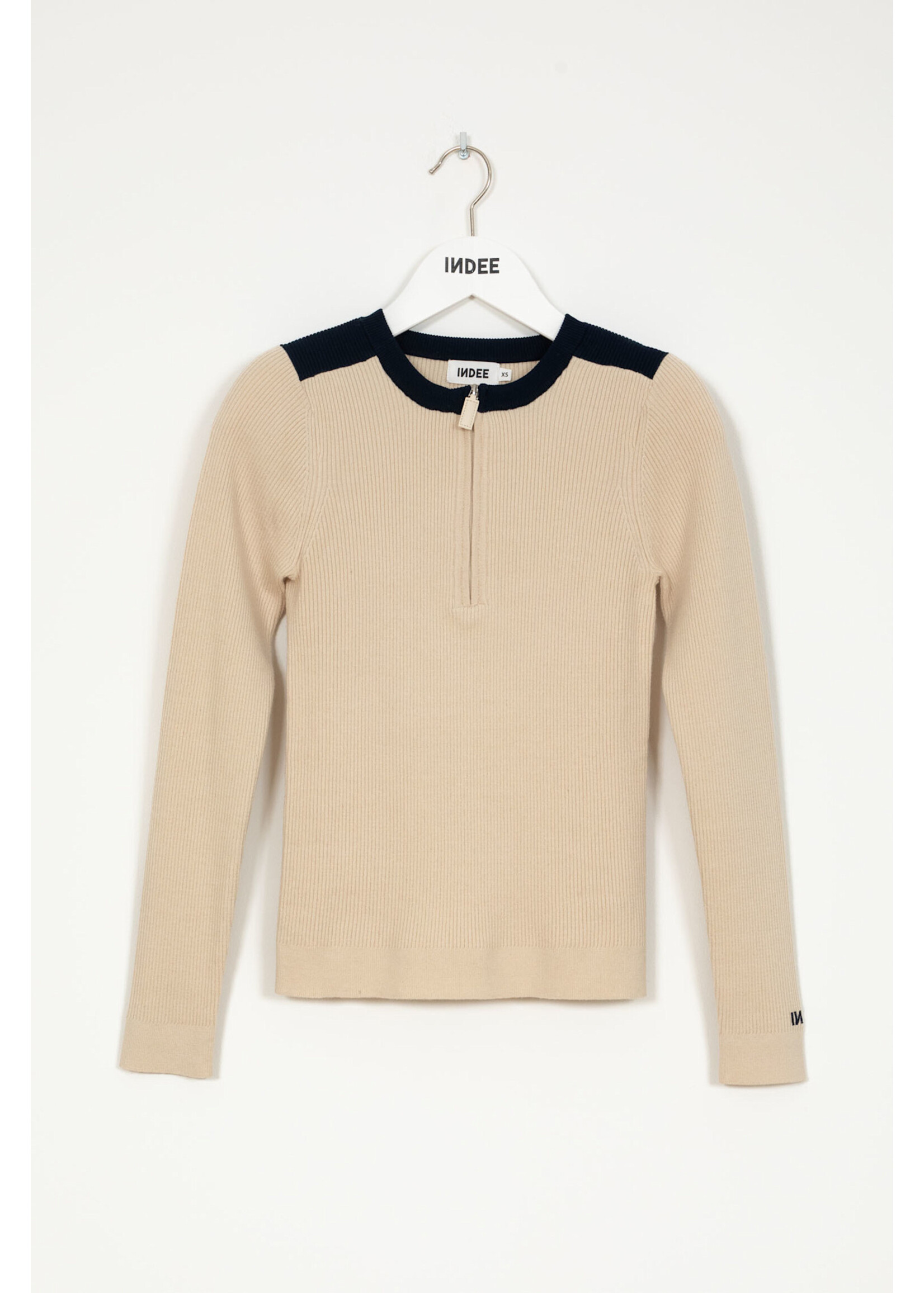 INDEE INDEE Pullover Together Off White