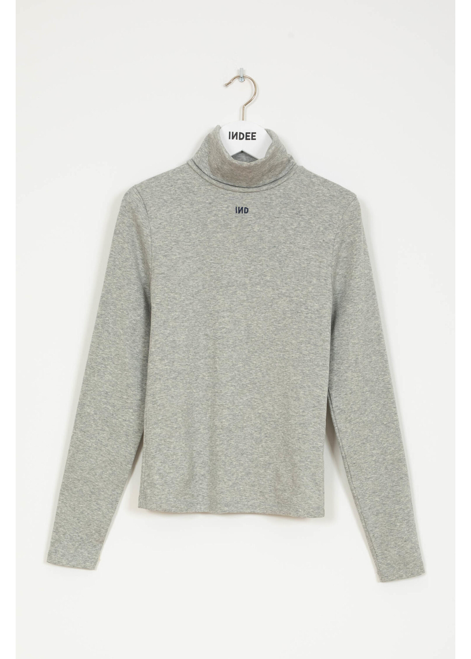 INDEE INDEE Turtleneck Timeless Grey Melange