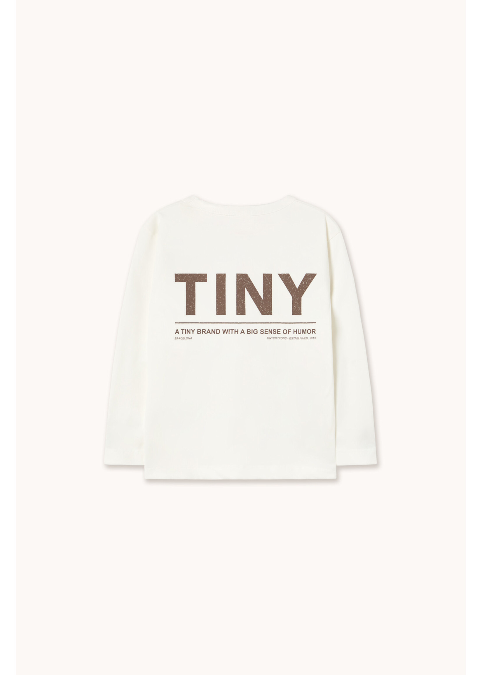 TinyCottons TinyCottons Long Sleeve T-Shirt Off-White