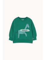 TinyCottons TinyCottons Sweater Horse Dark Emerald