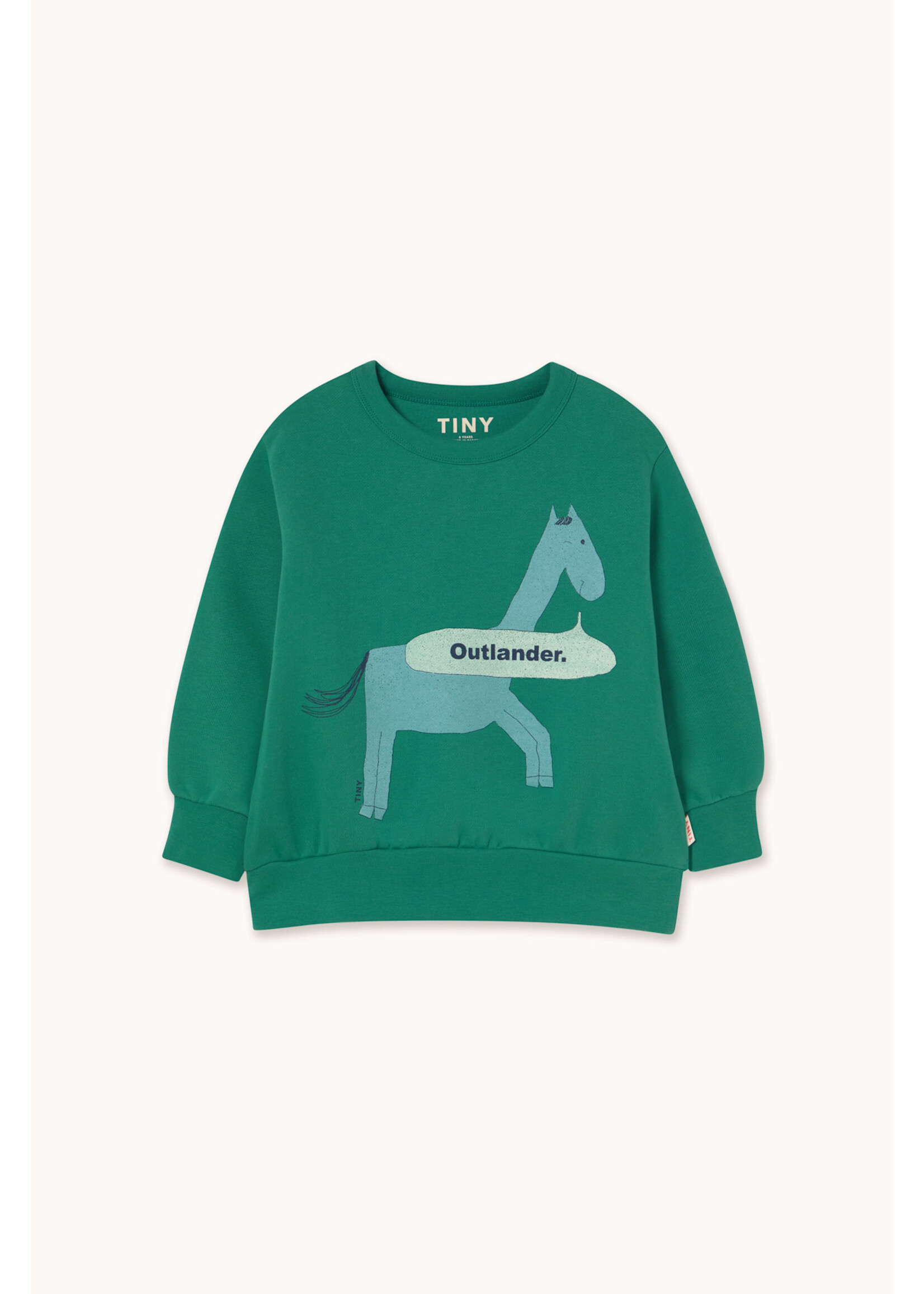 TinyCottons TinyCottons Sweater Horse Dark Emerald