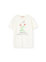 The Animals Observatory TAO T-Shirt Rooster Raw White