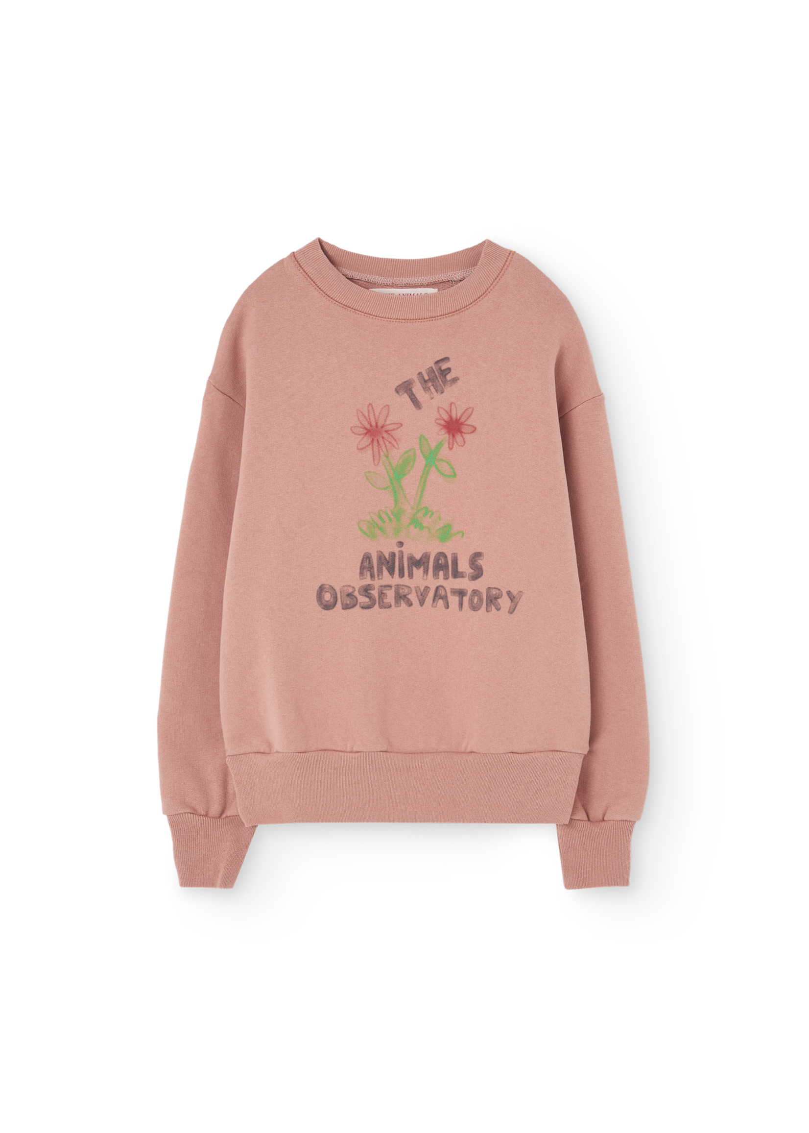 The Animals Observatory TAO Sweater Bear Dusty Coral