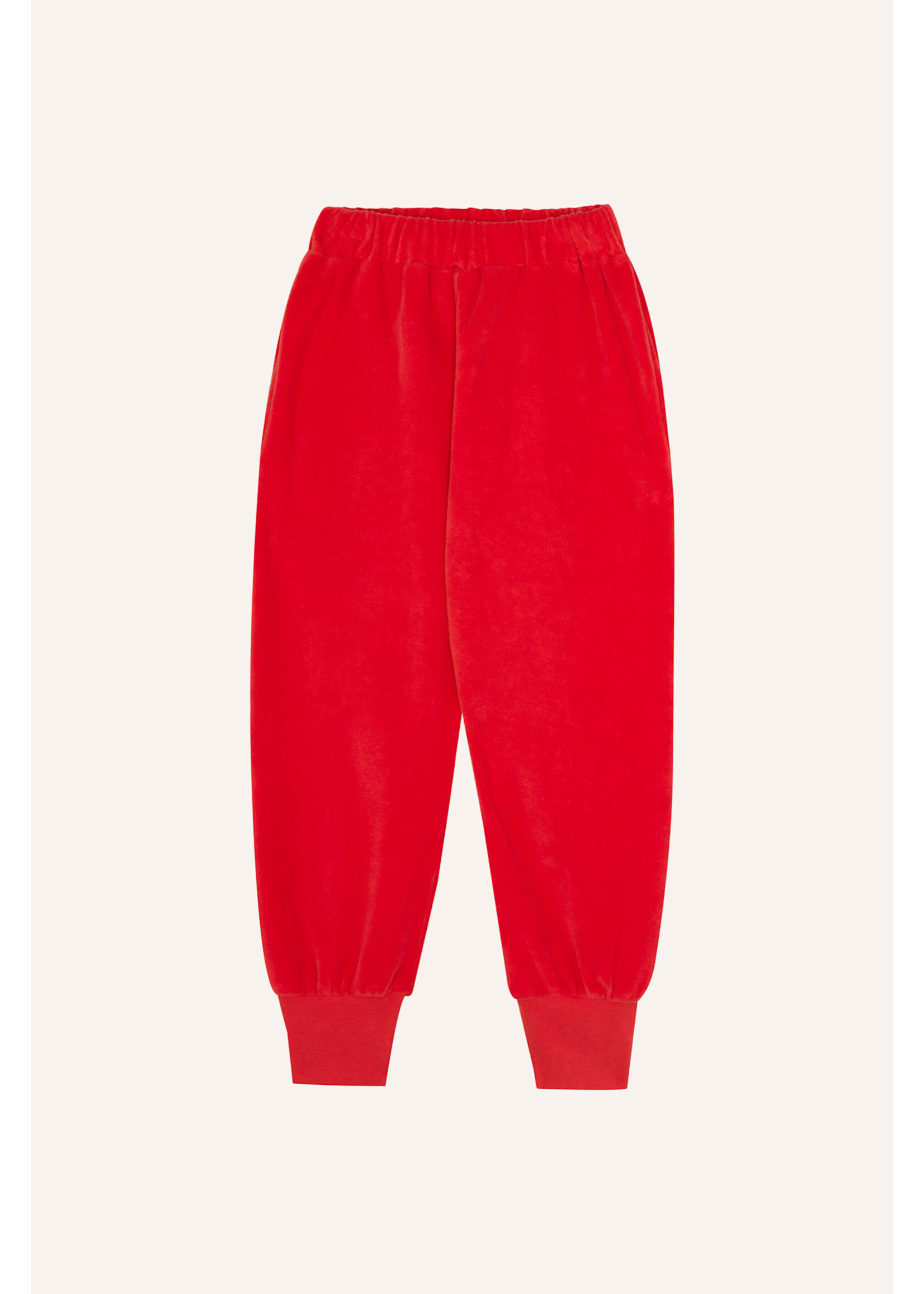 The Campamento The Campamento Pants Velours Red