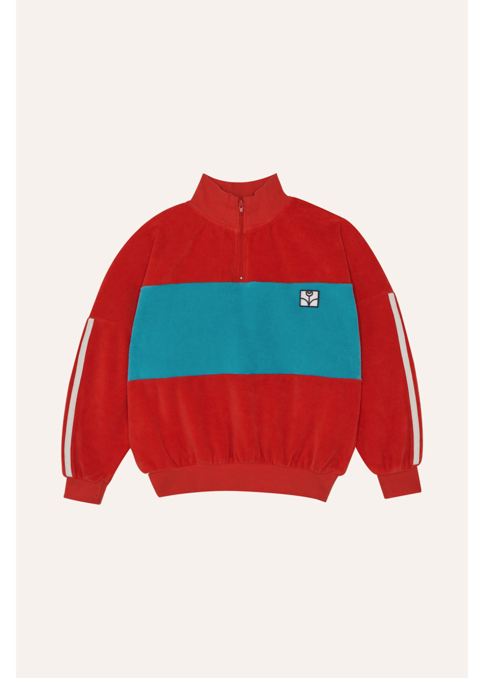 The Campamento The Campamento Sweater Velours Red
