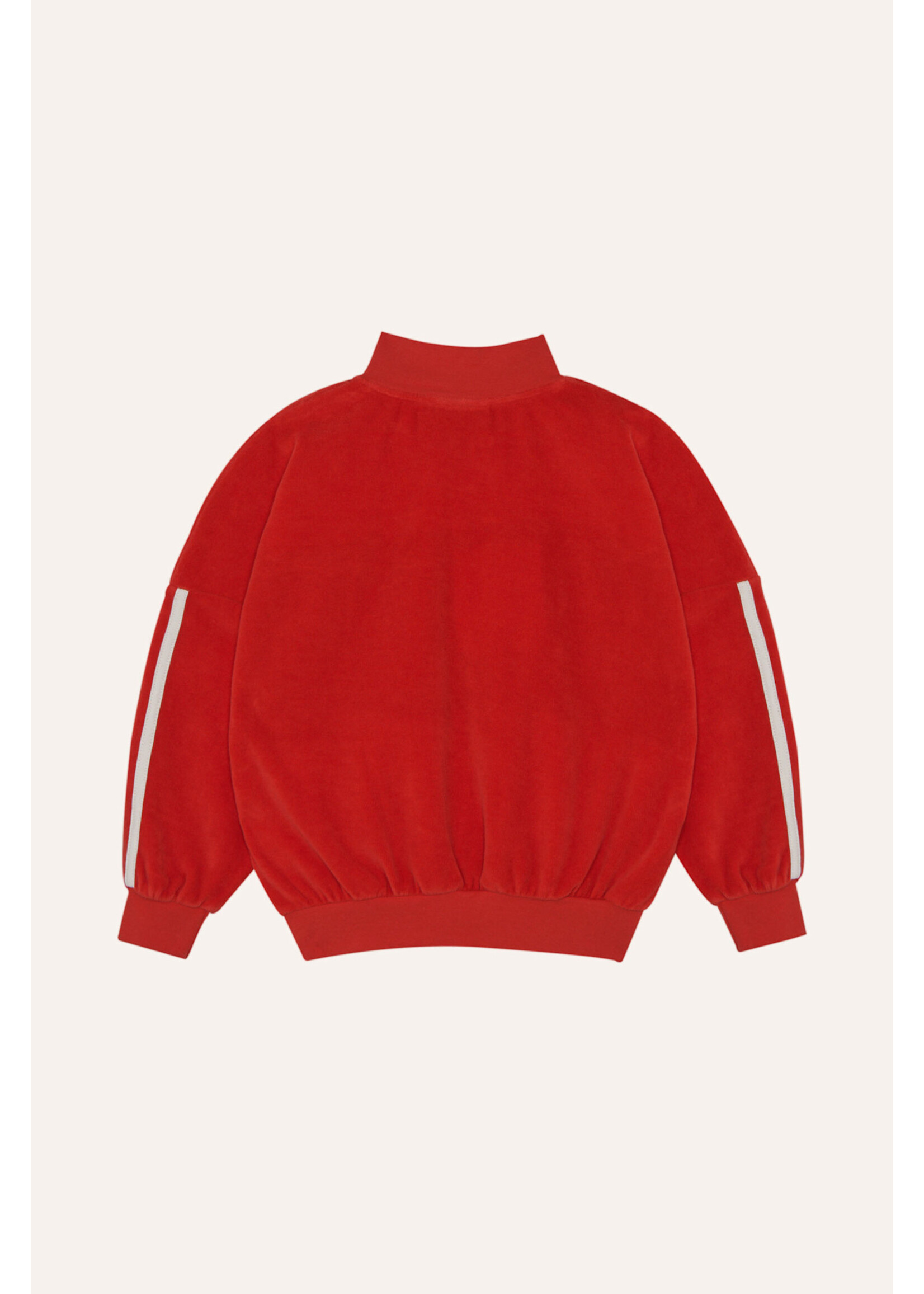 The Campamento The Campamento Sweater Velours Red