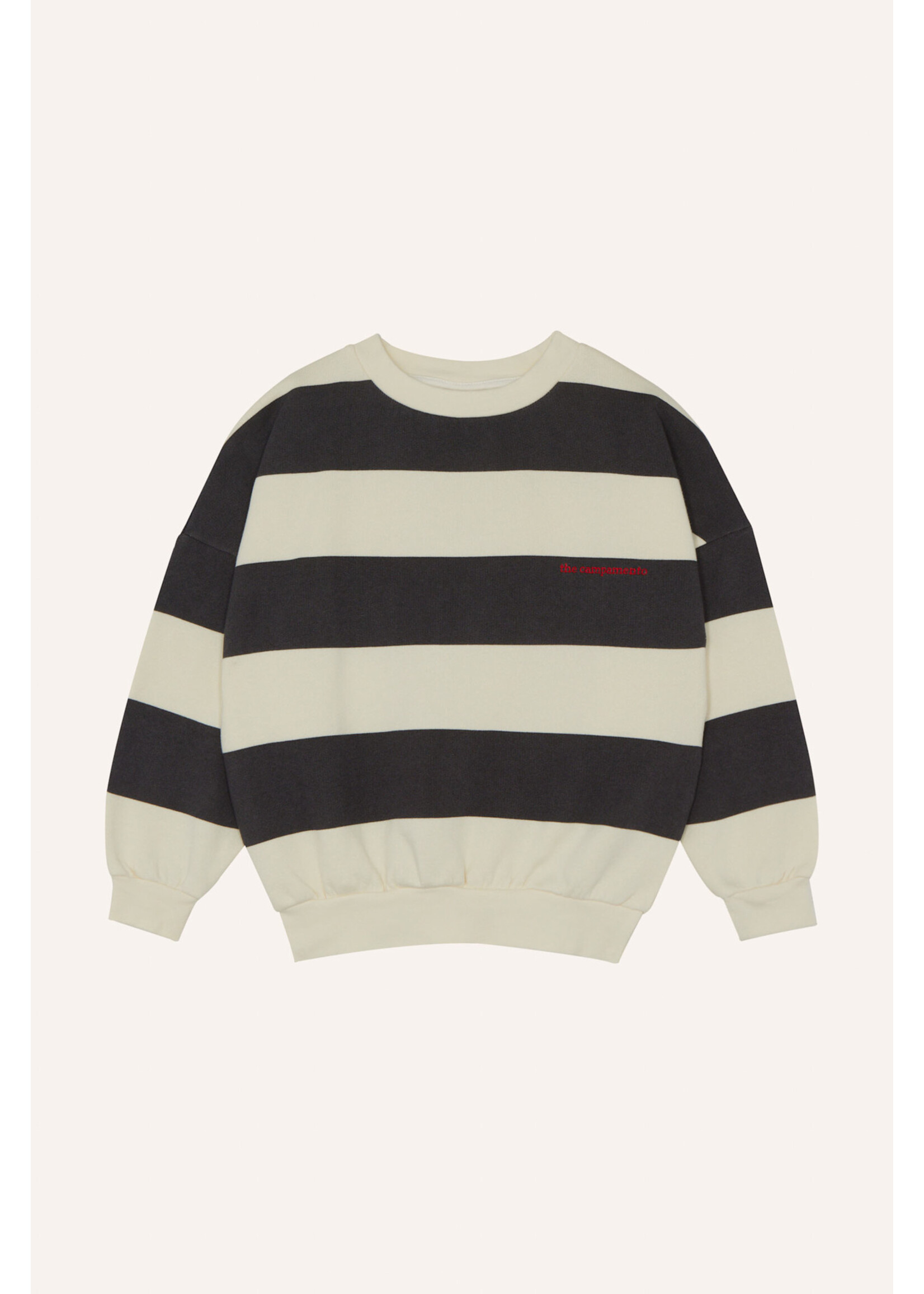 The Campamento The Campamento Sweater Grey Stripes