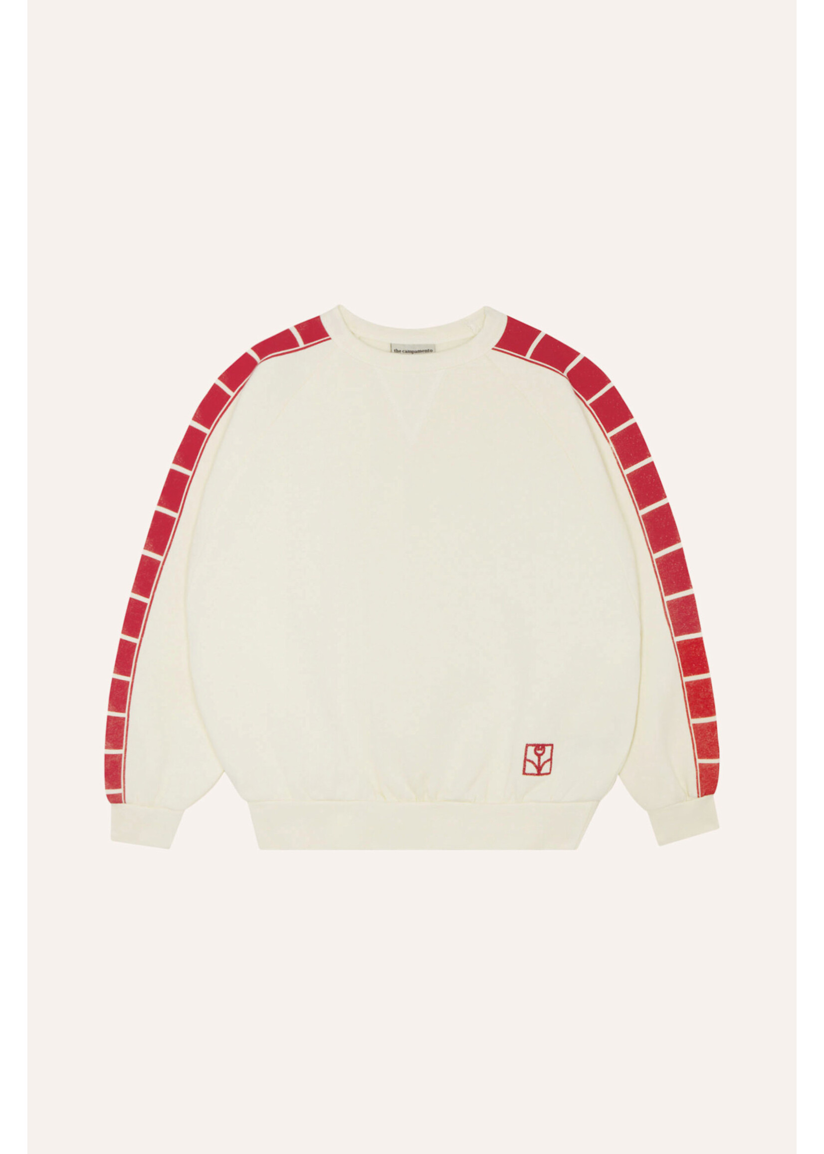 The Campamento The Campamento SweaterRed/Ecru