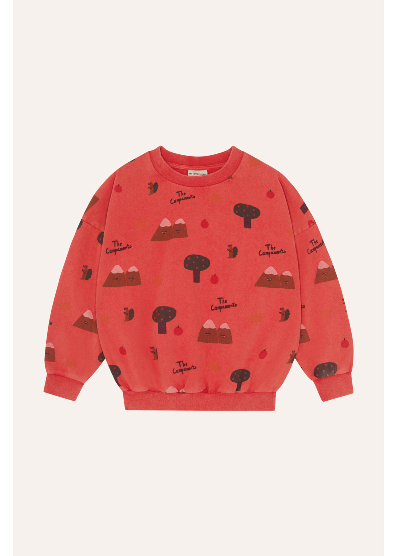 The Campamento The Campamento Sweater Mountain Red