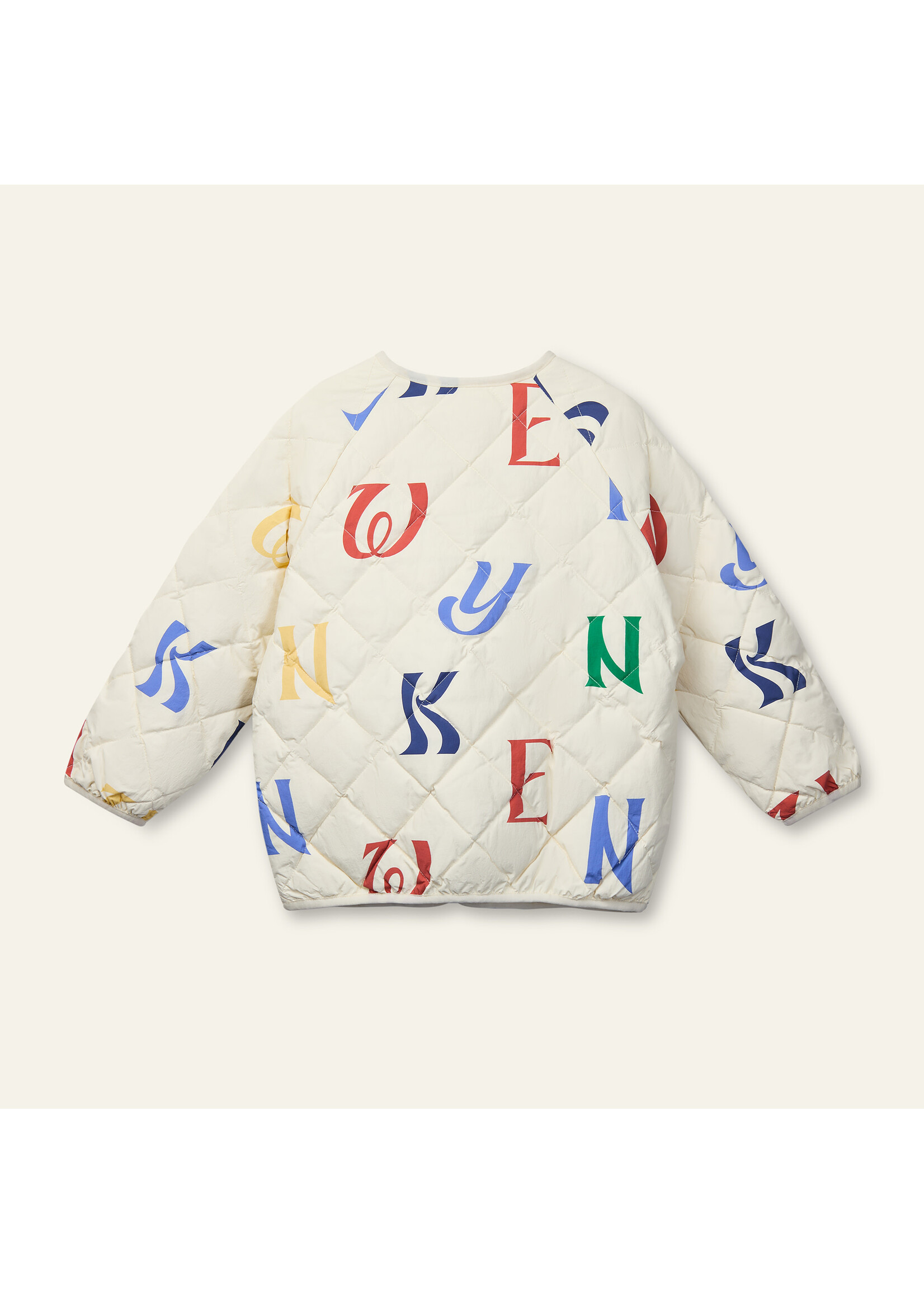 Wynken Wynken Padded Bomber Ecru