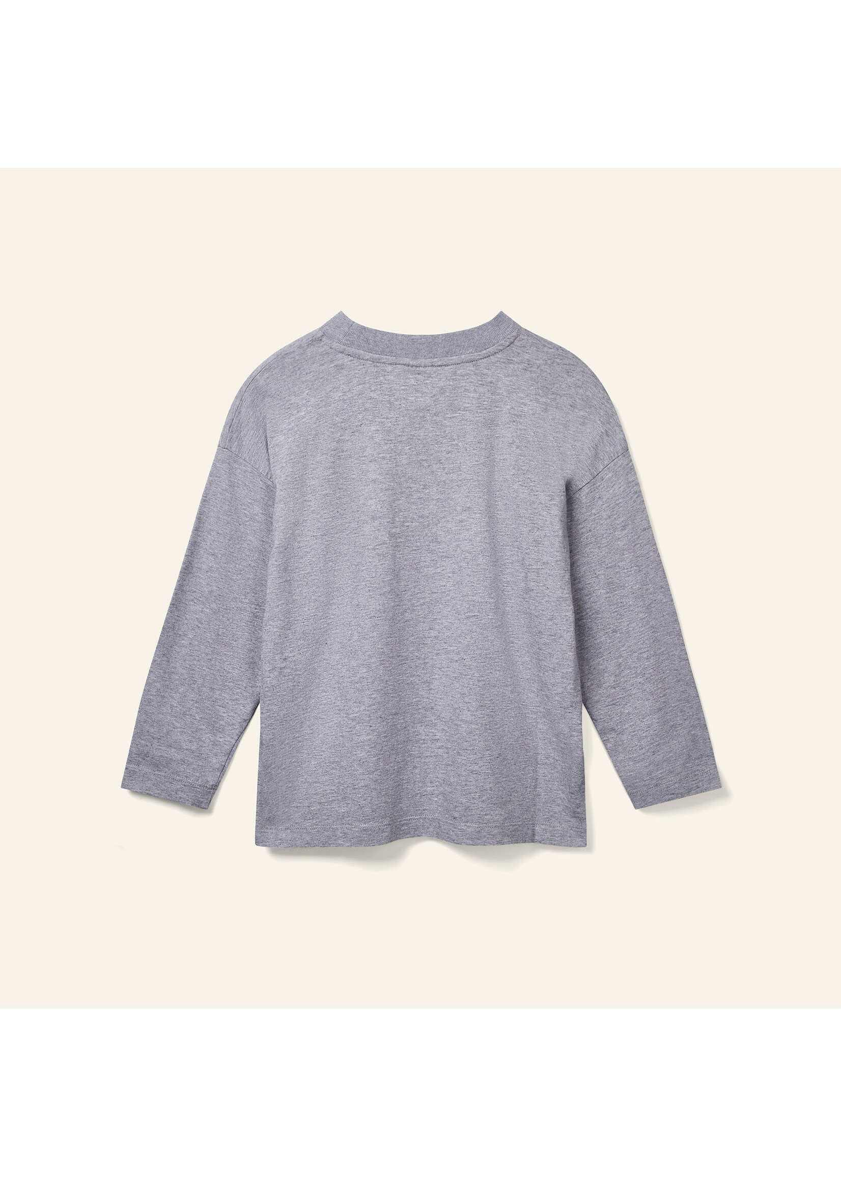 Wynken Wynken T-Shirt Kukka Cat  Grey Melange