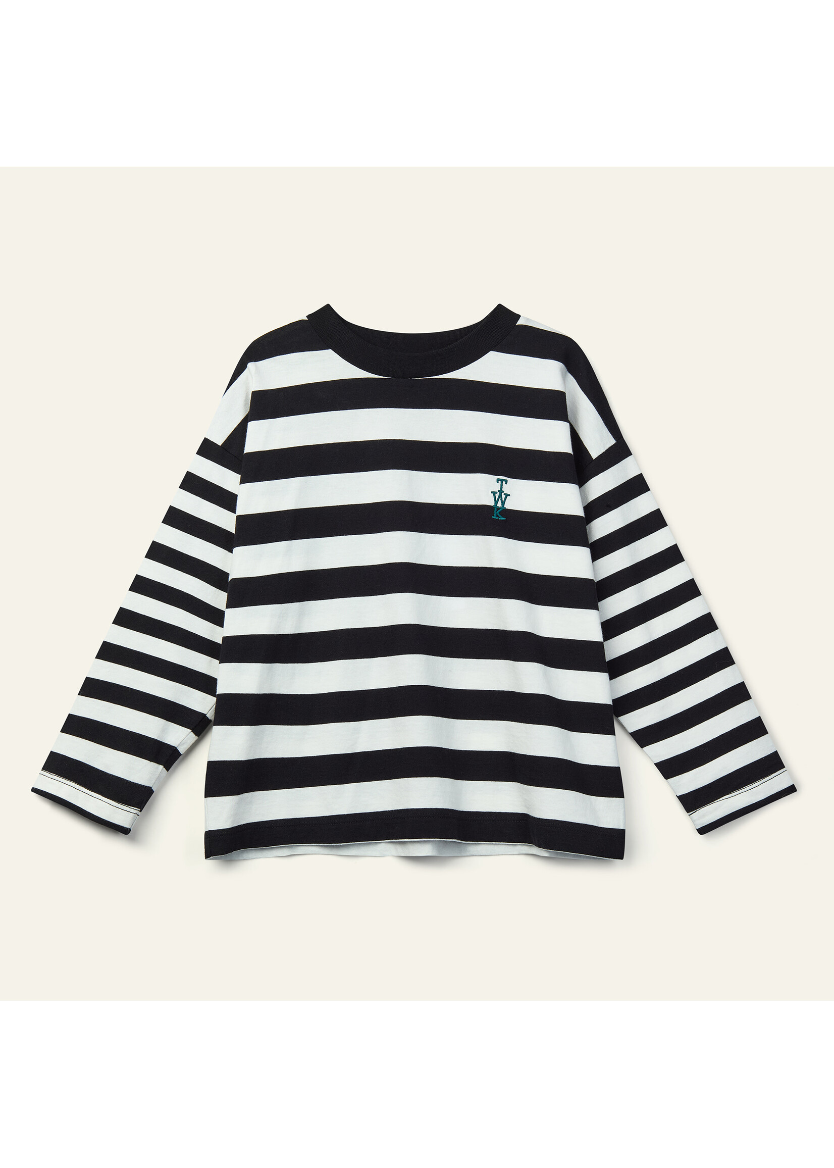 Wynken Wynken T-Shirt Duet Stripes Black/Ecru