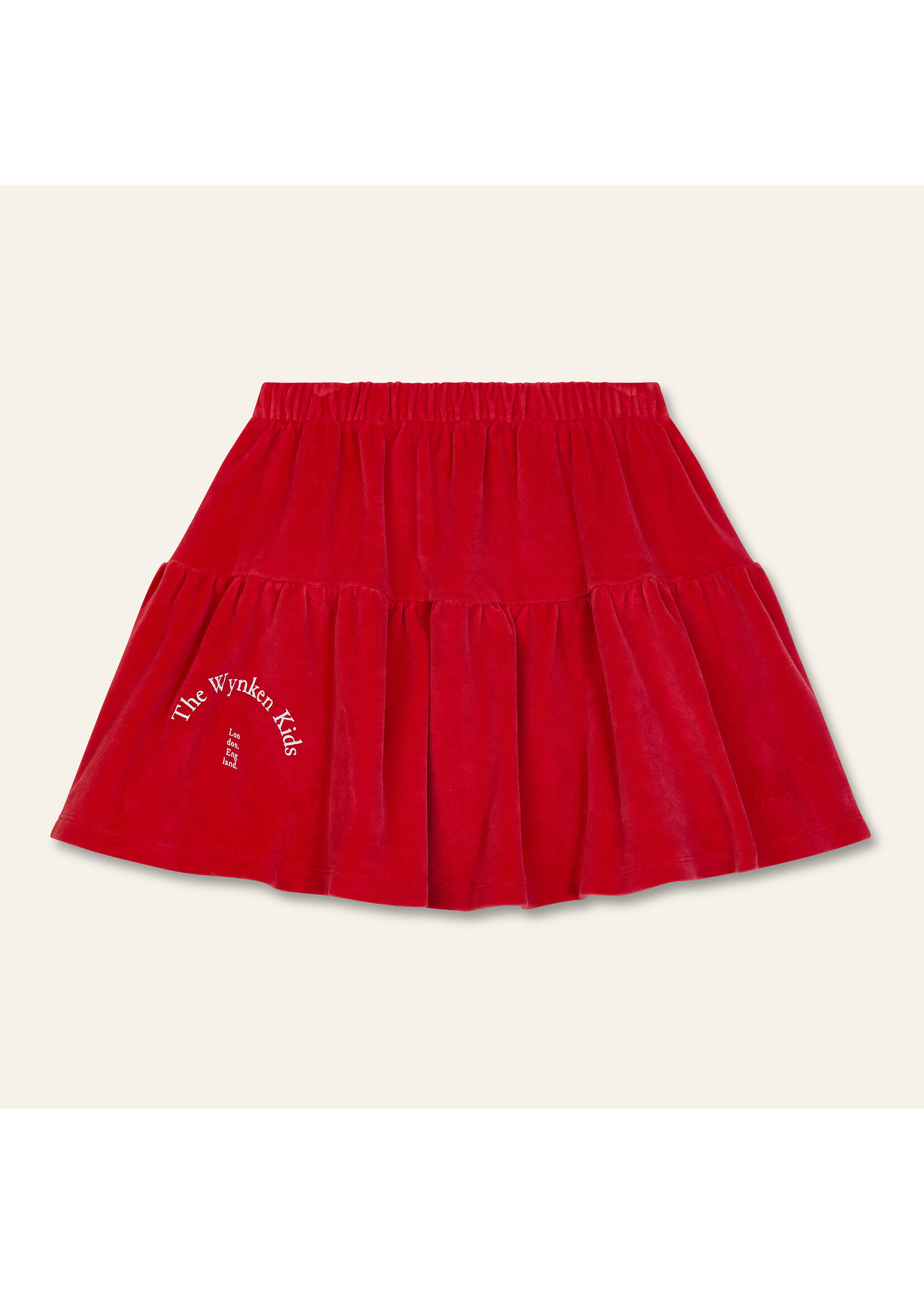Wynken Wynken Skirt Sloth Ladybird Red